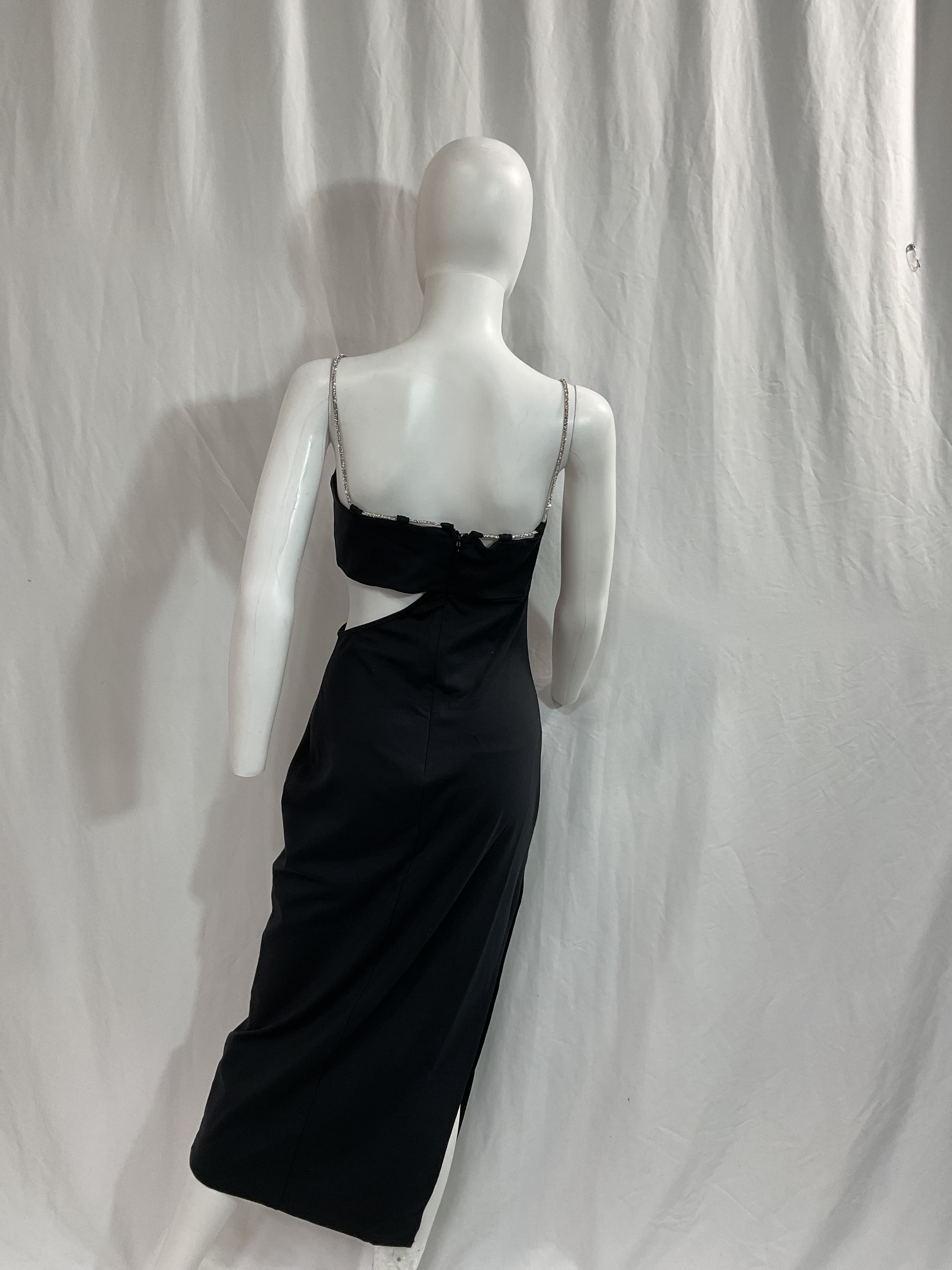 Charlotte Midi Dress In Black - Image 2