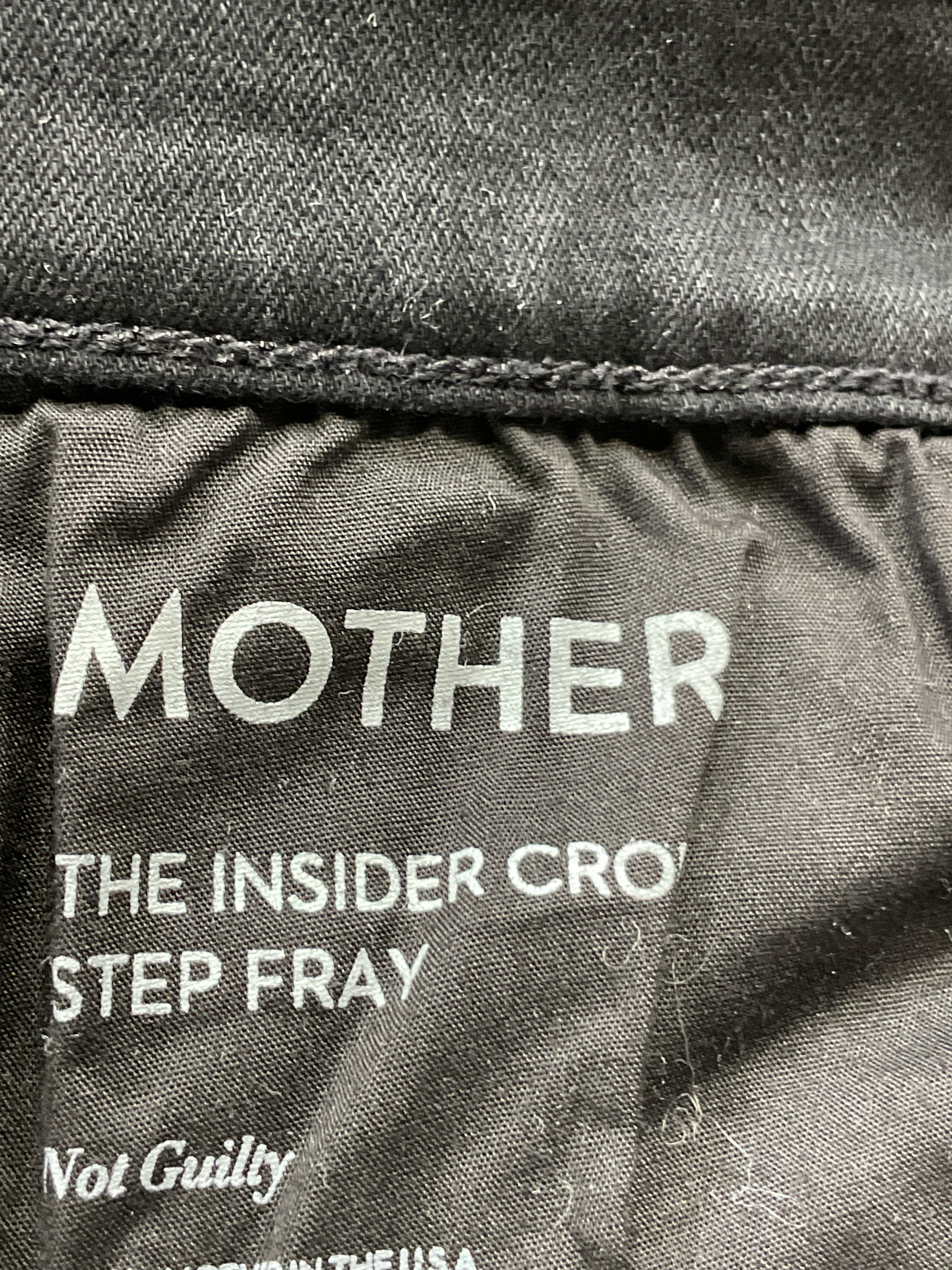Insider Crop Step Fray In Not Guilty - Image 4