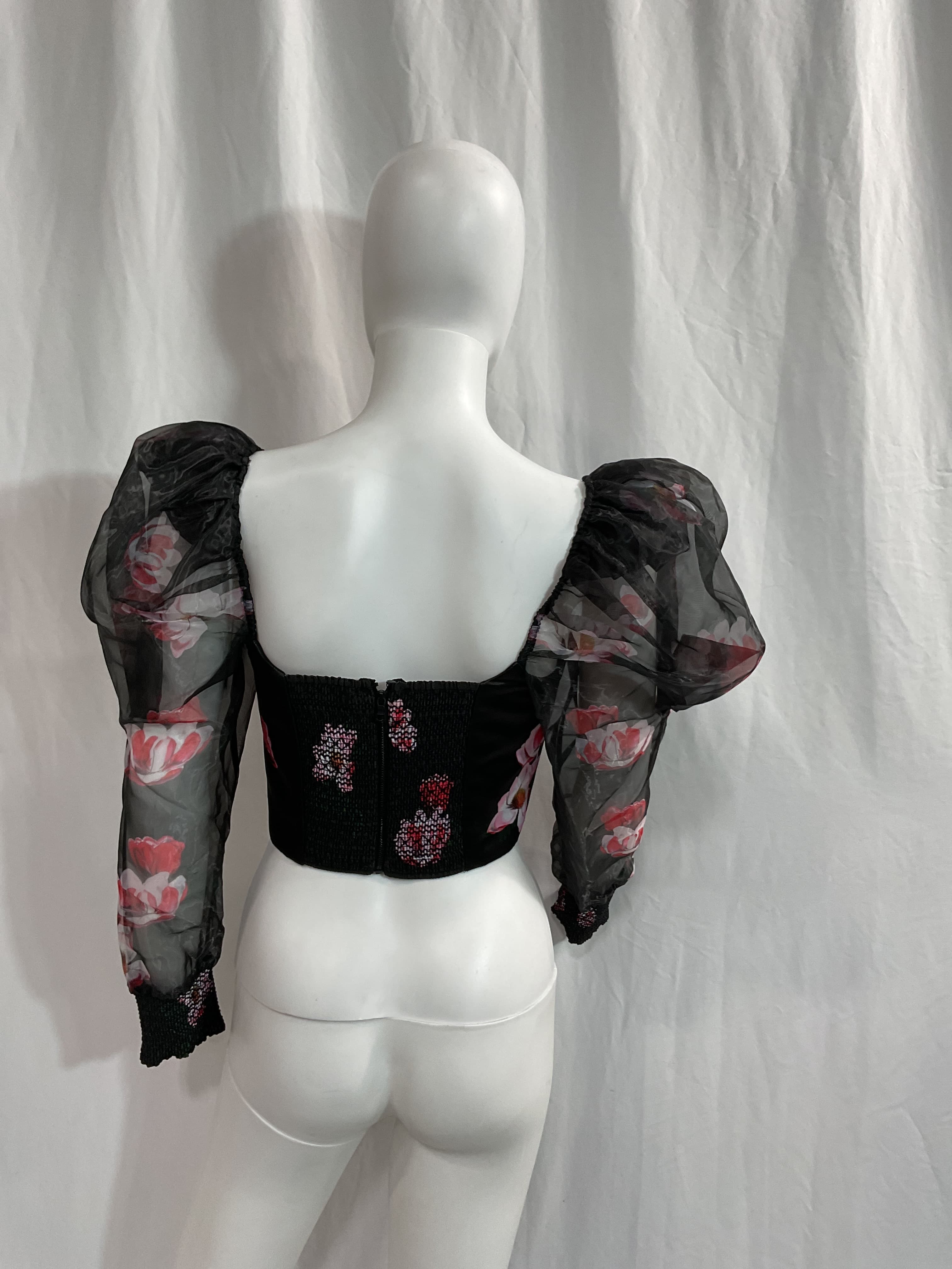 Baharia Bustier Top In After Dark - Image 3