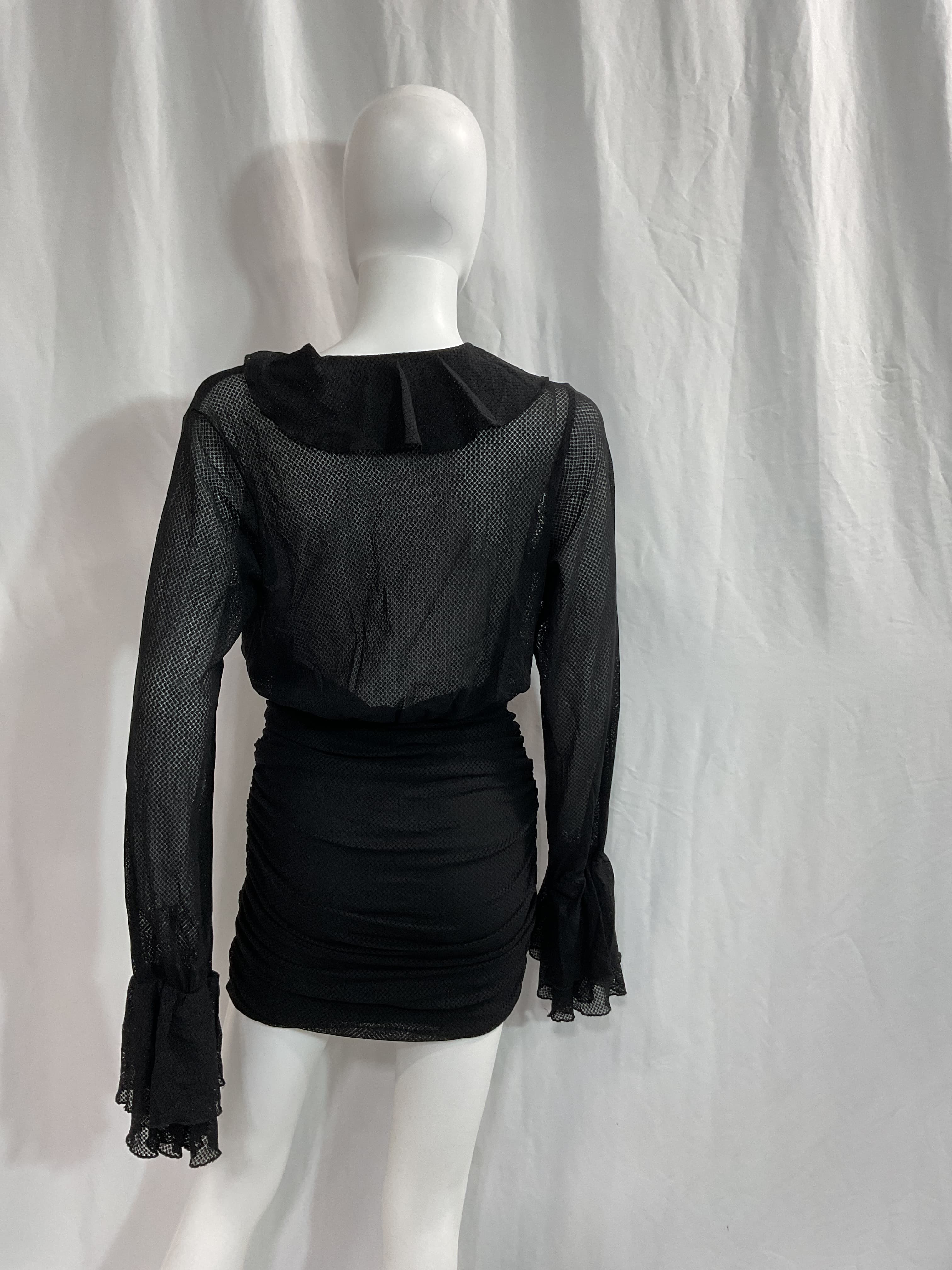 Michael Costello X Revolve Mavis Mini Dress In Black - Image 3