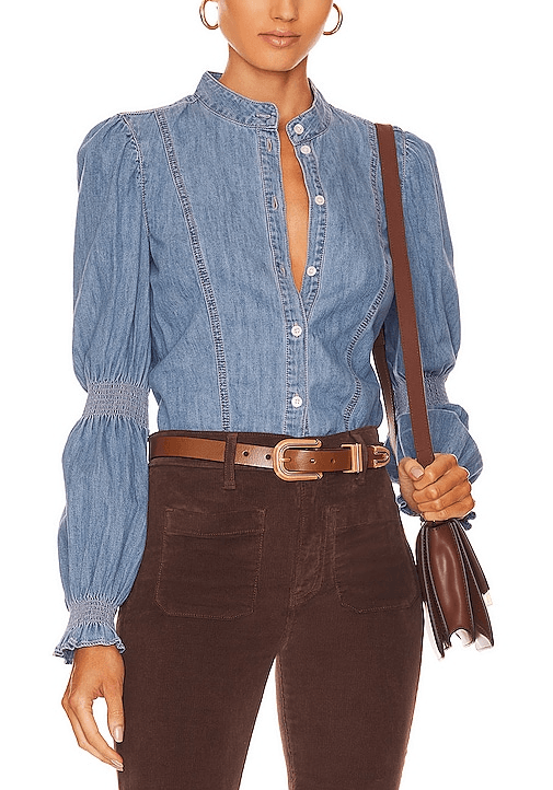 Dalton Top In Mystic Blue - Image 1