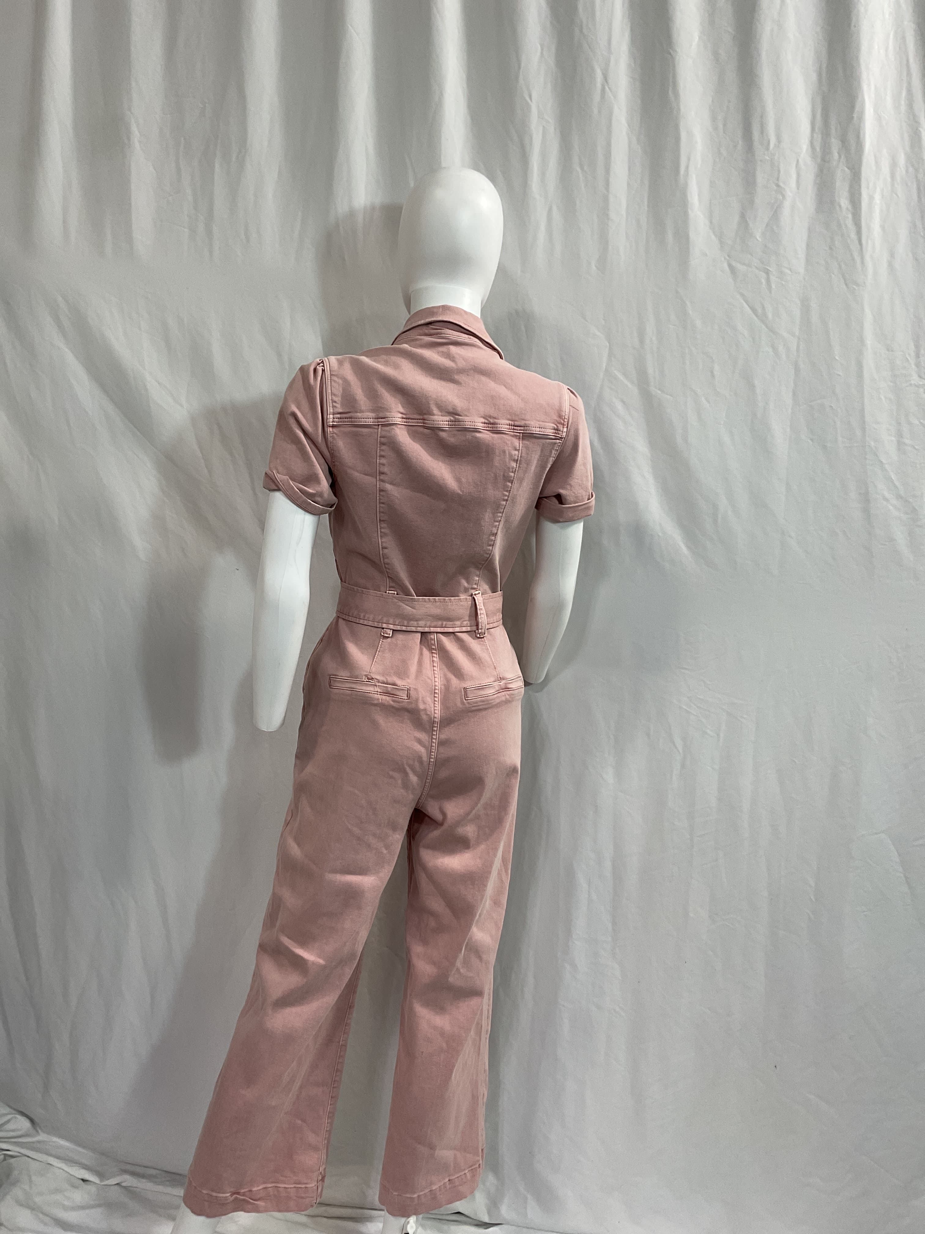 Anessa Jumpsuit In Vintage Rouge Glow - Image 3