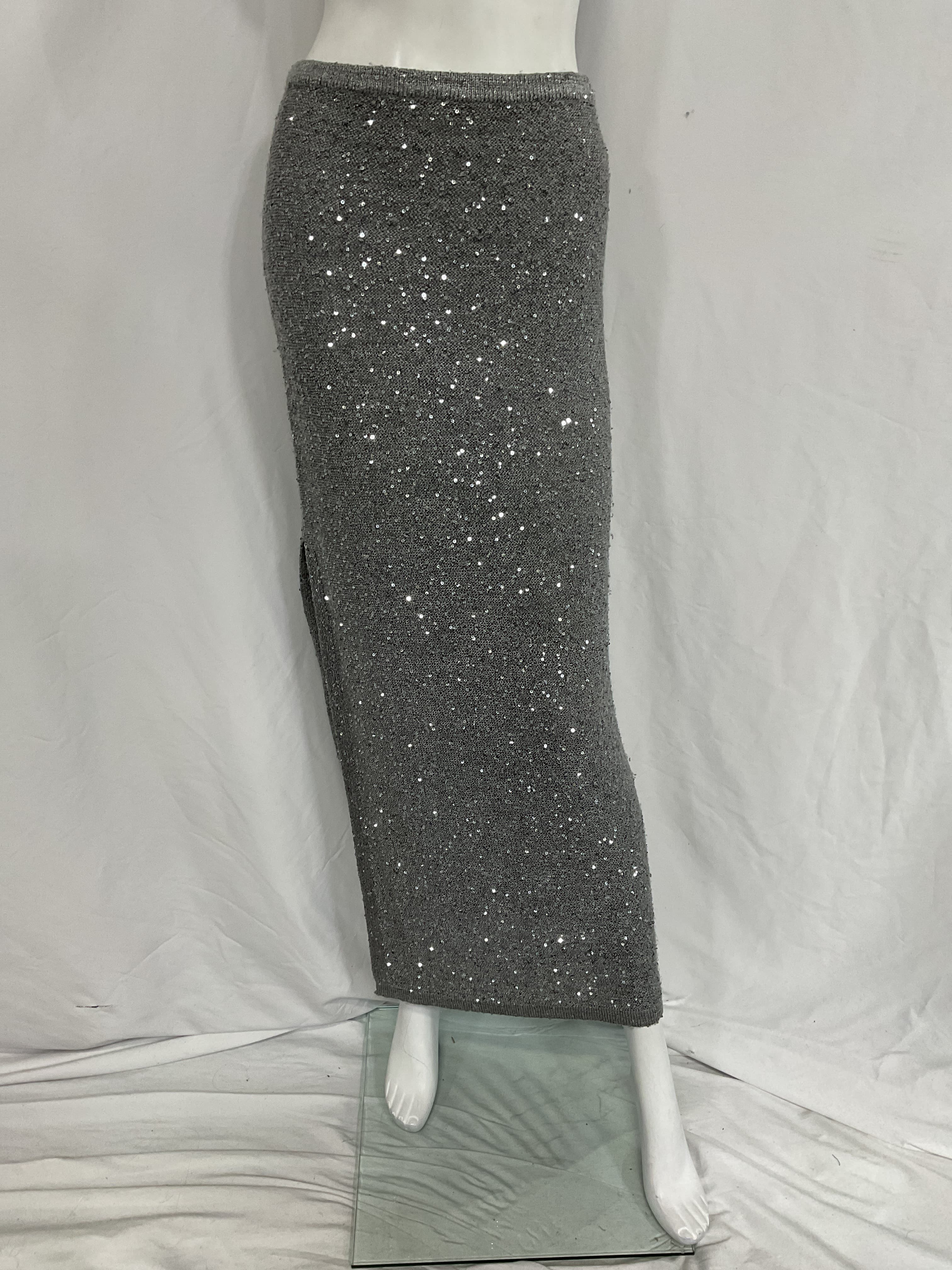 Gleam Skirt In Platinum - Image 2