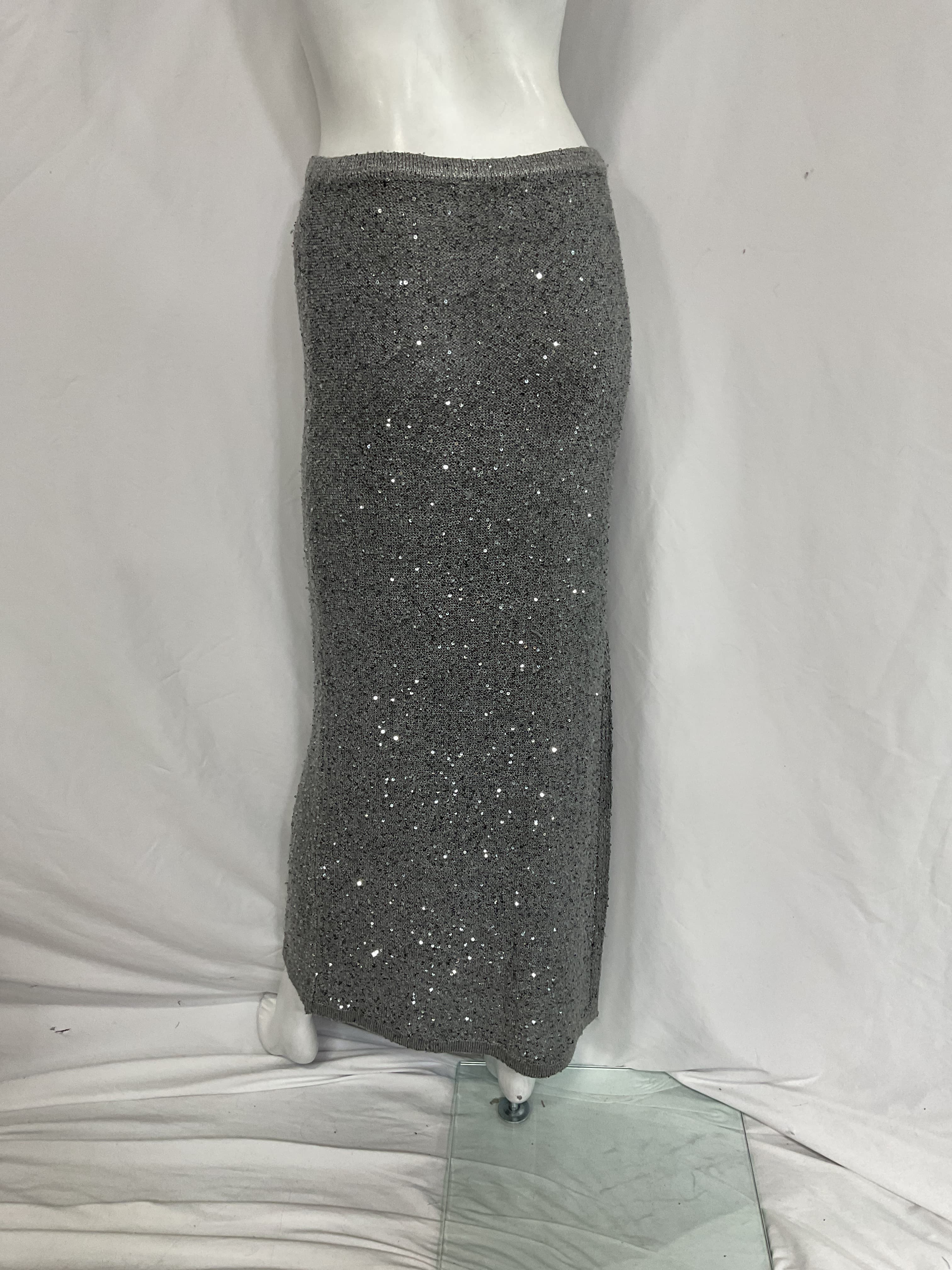 Gleam Skirt In Platinum - Image 3