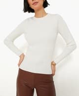 Alden Ribbed Crewneck - Image 1