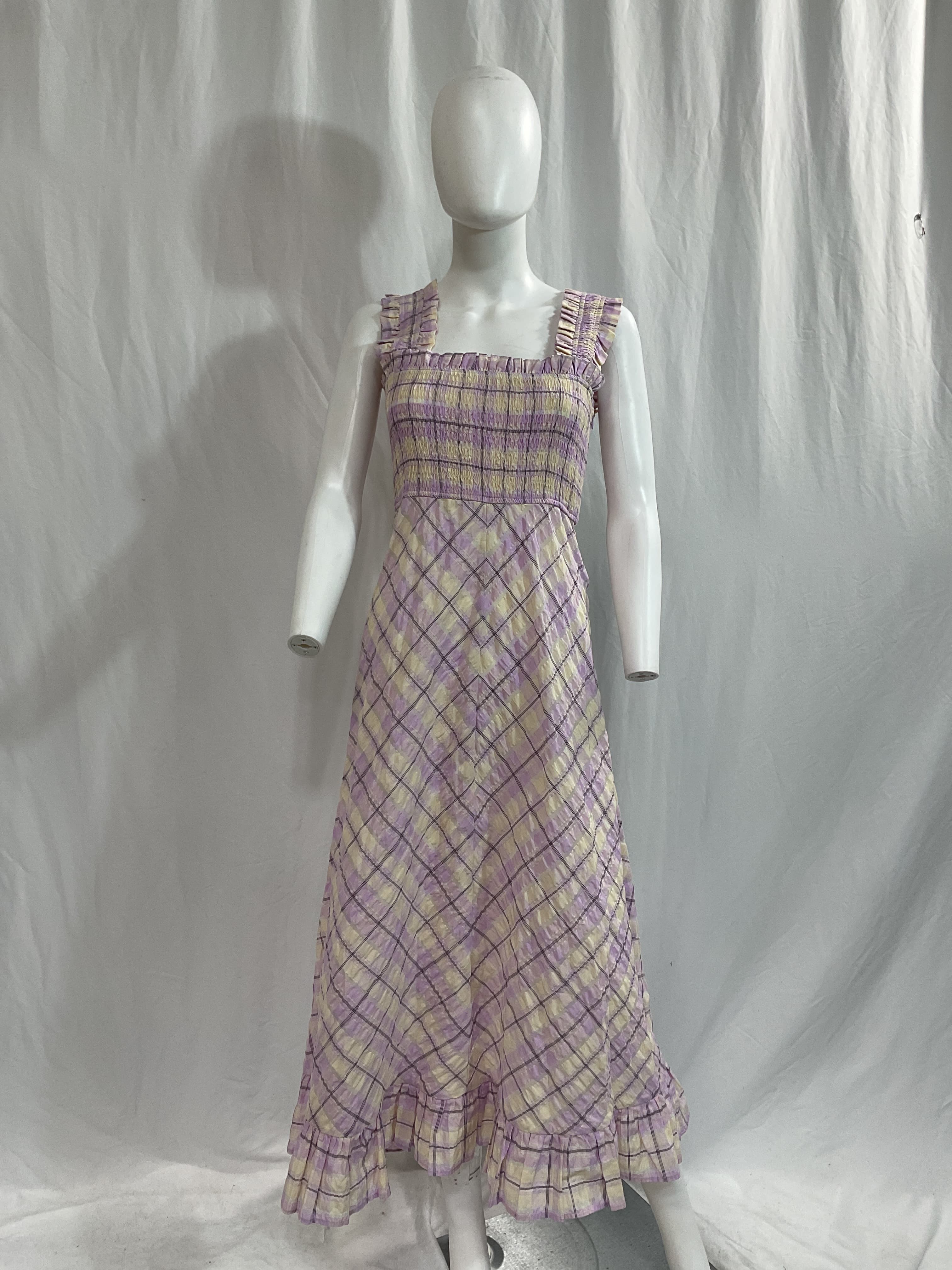 Seersucker Check Dress - Image 2
