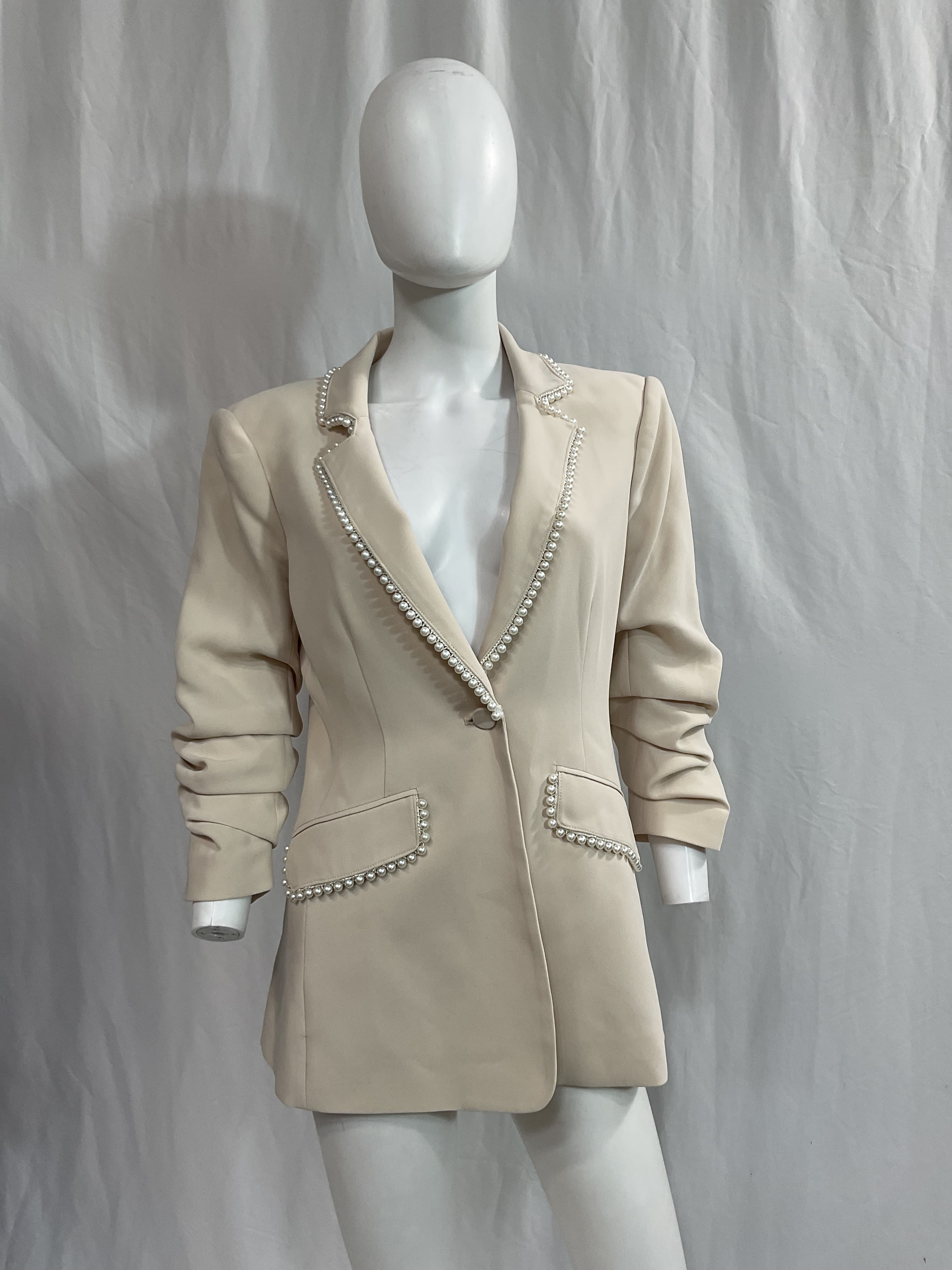 Gracey Blazer In Moon - Image 4