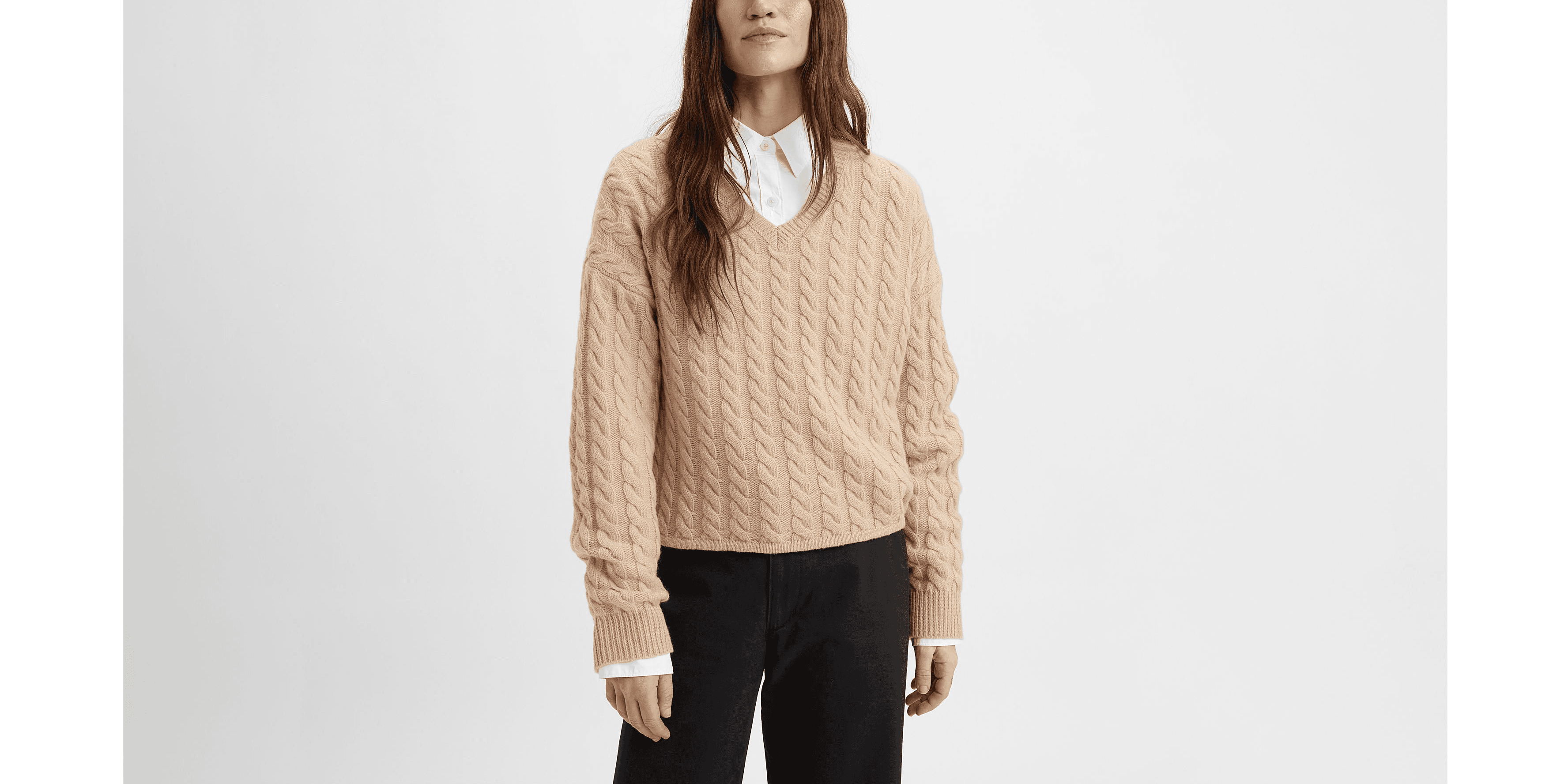 Rae Cable Knit Sweater - Image 1