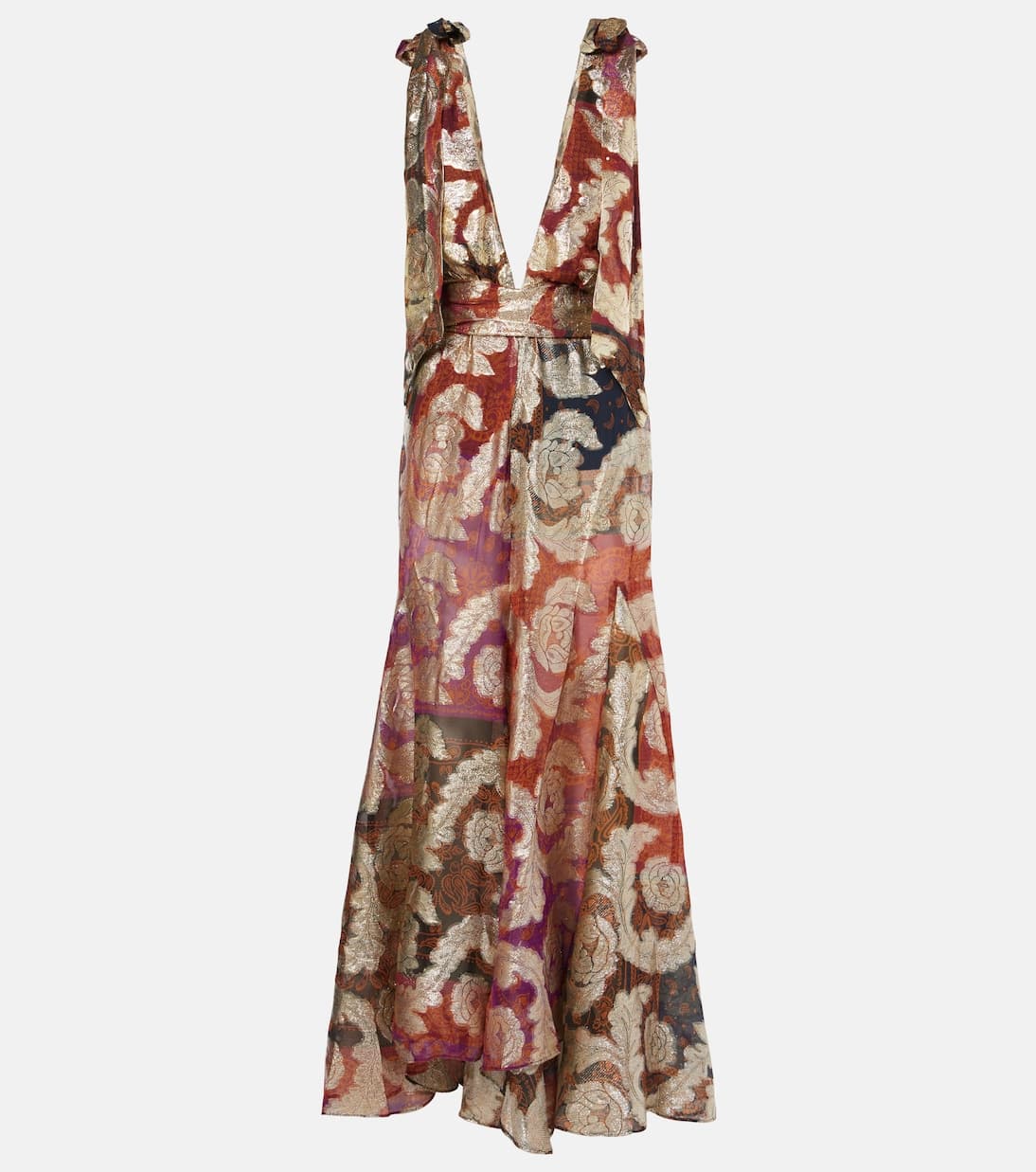 Lam Jacquard Maxi Dress - Image 1