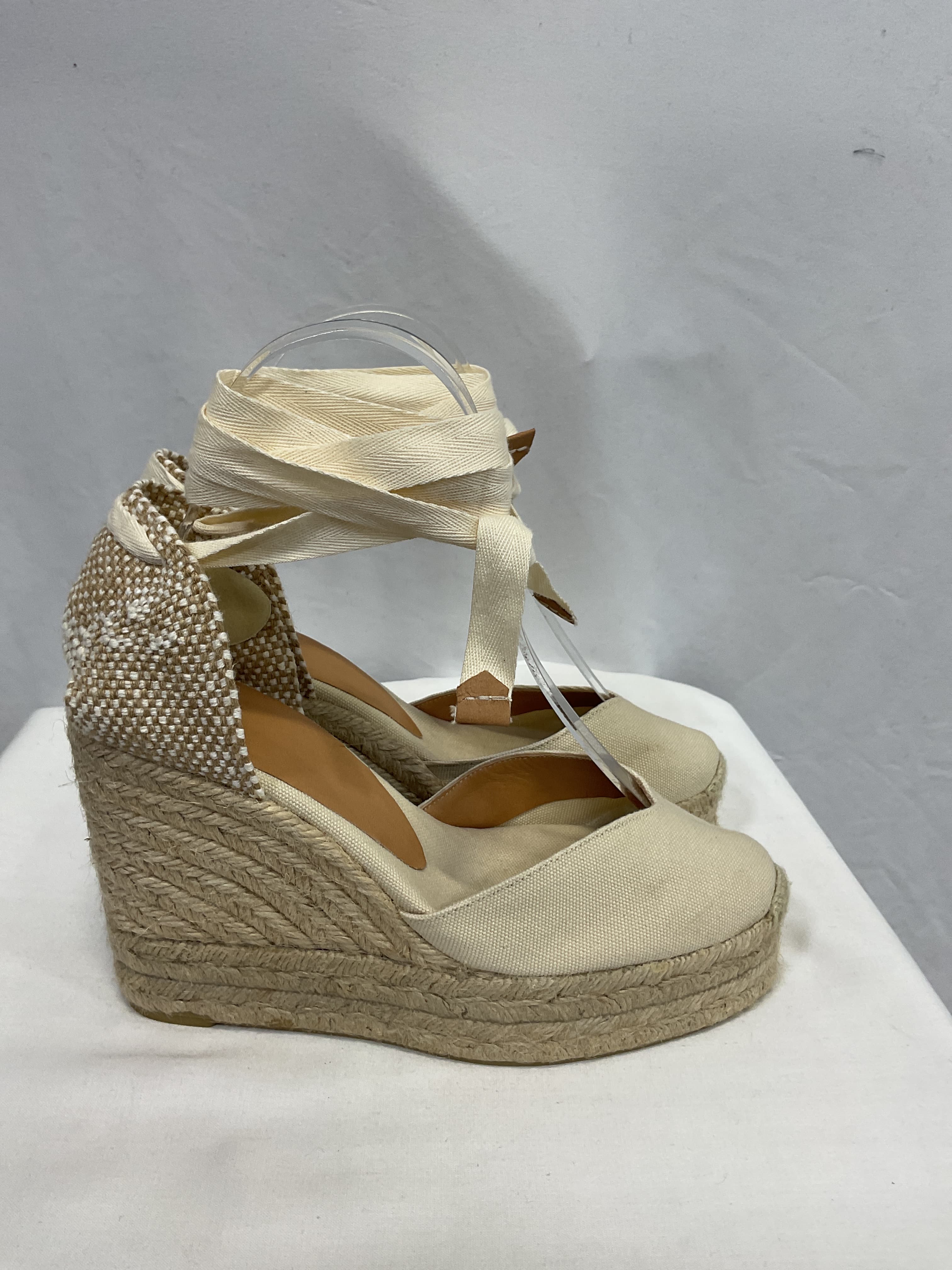 Chiara 80 Canvas Wedge Espadrilles - Image 2