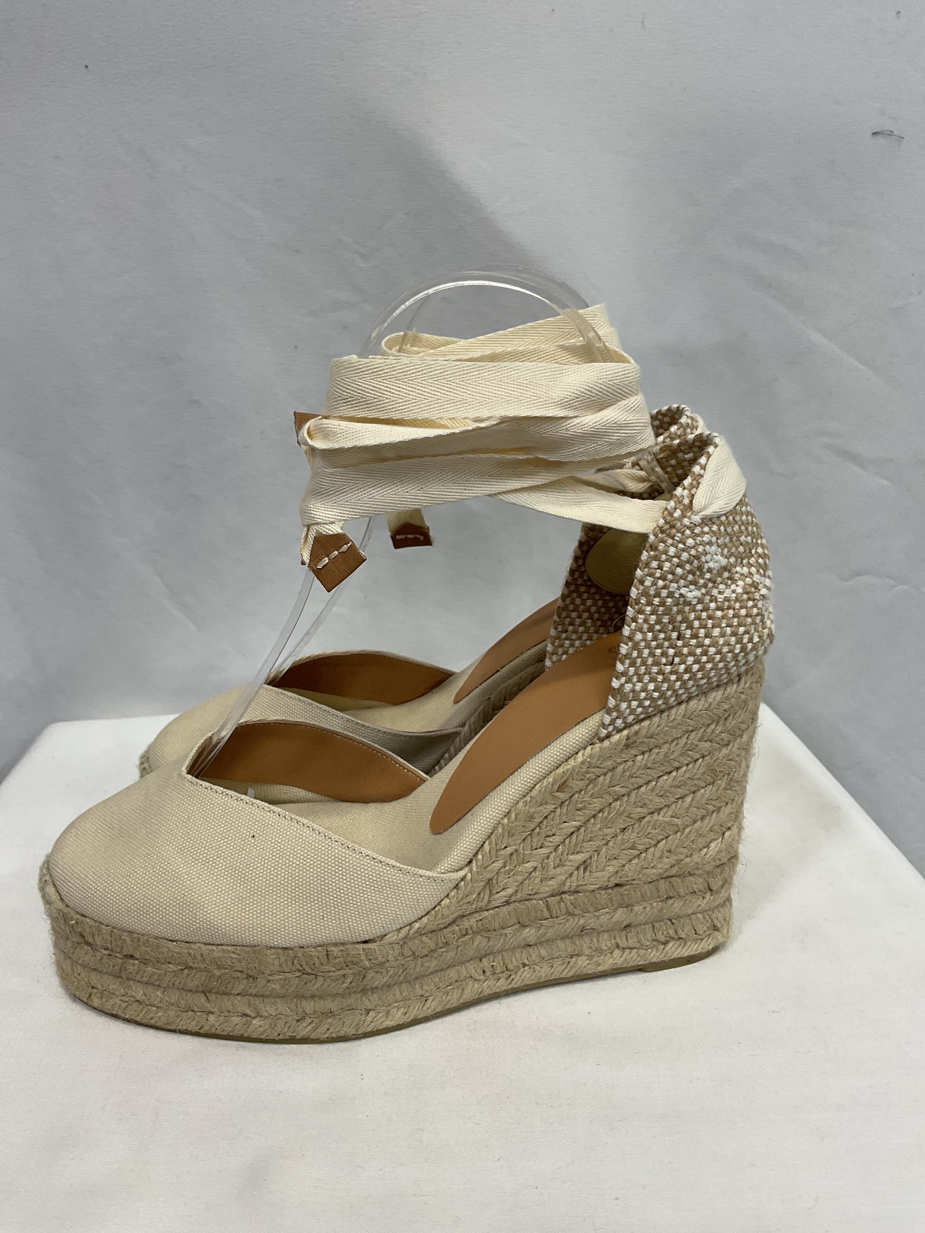Chiara 80 Canvas Wedge Espadrilles - Image 3