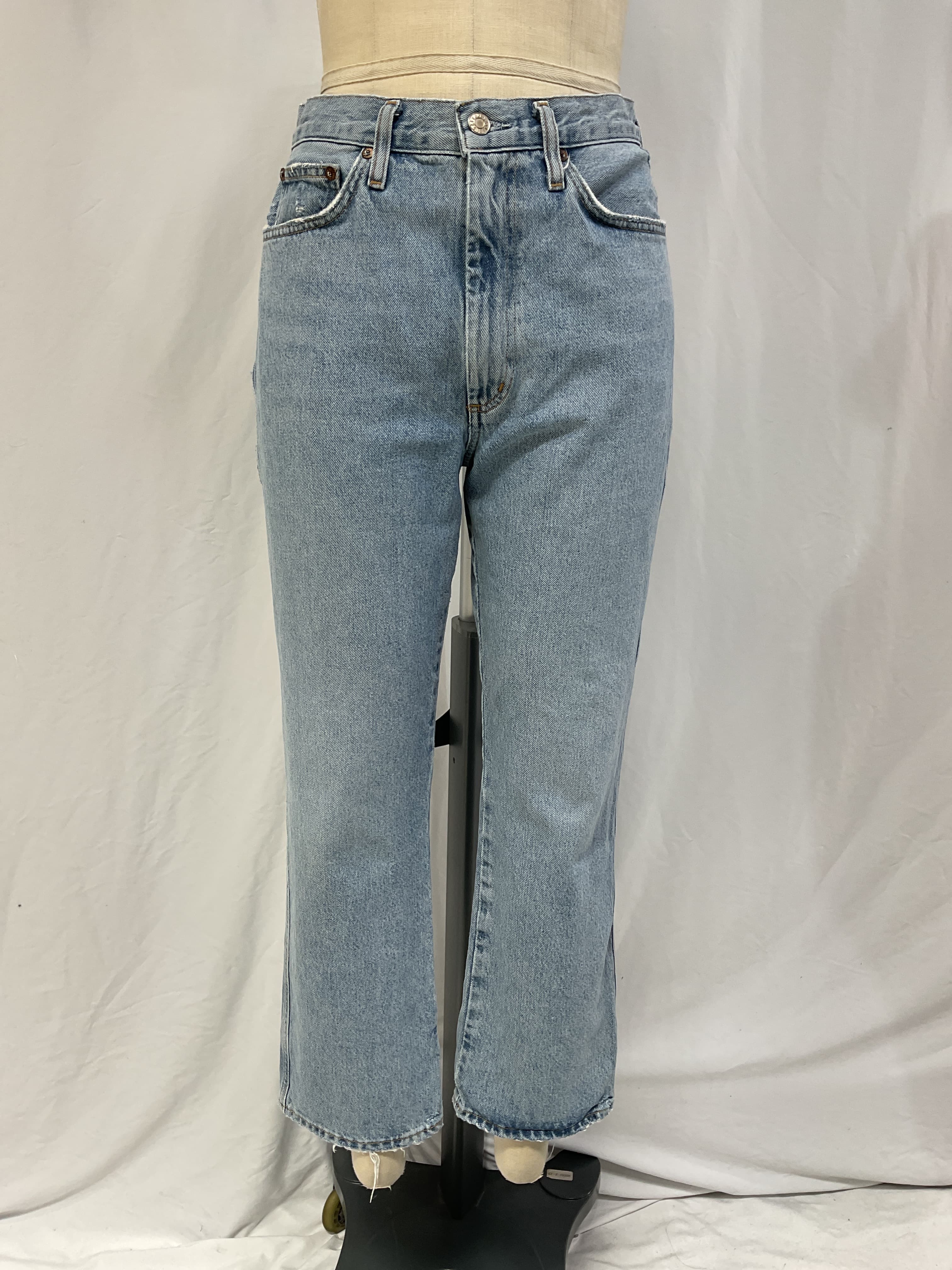 Pinch Waist High Rise Kick In Riptide - Image 2