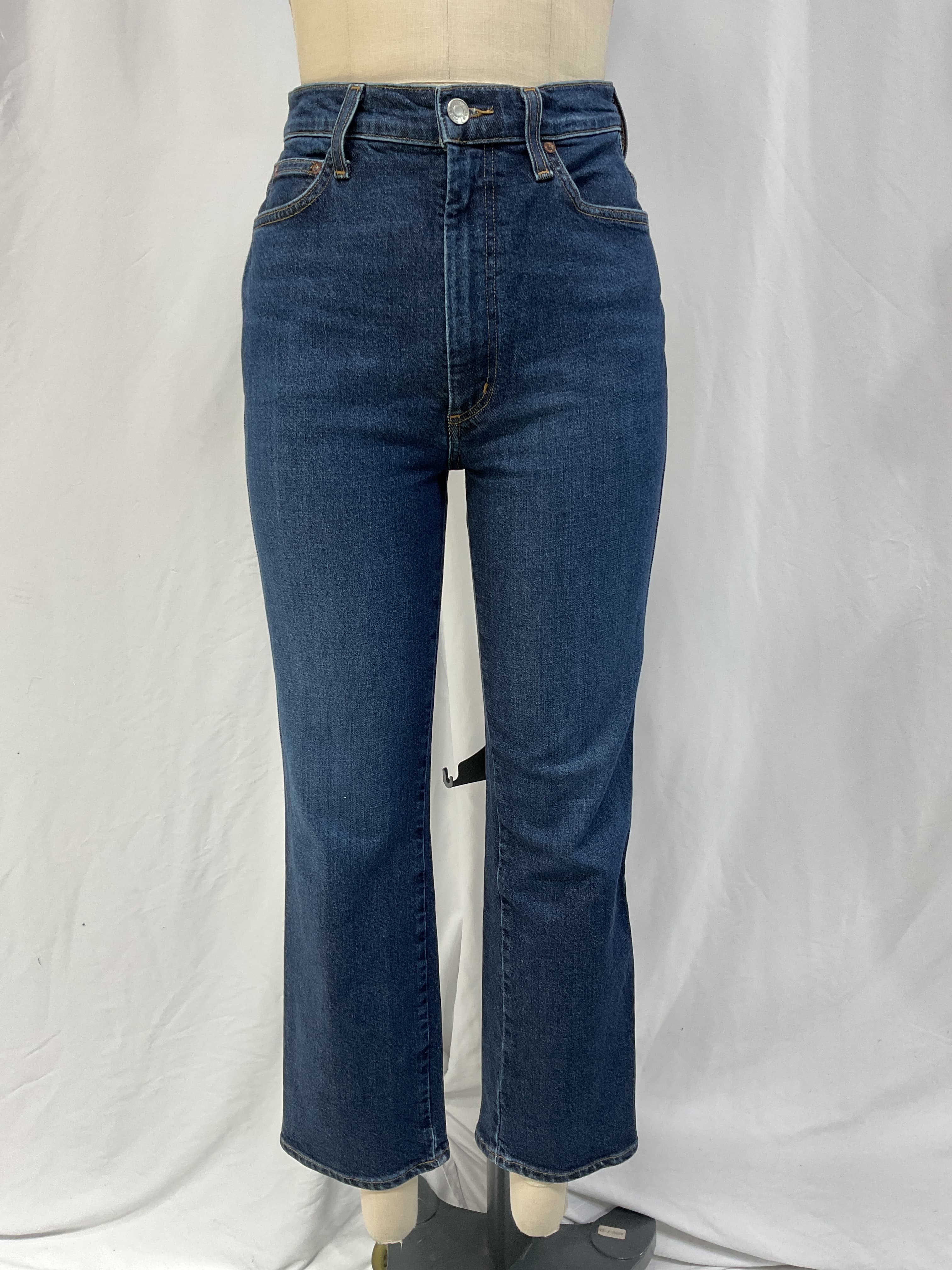 Pinch Waist High Rise Kick Flare In Song - Image 2