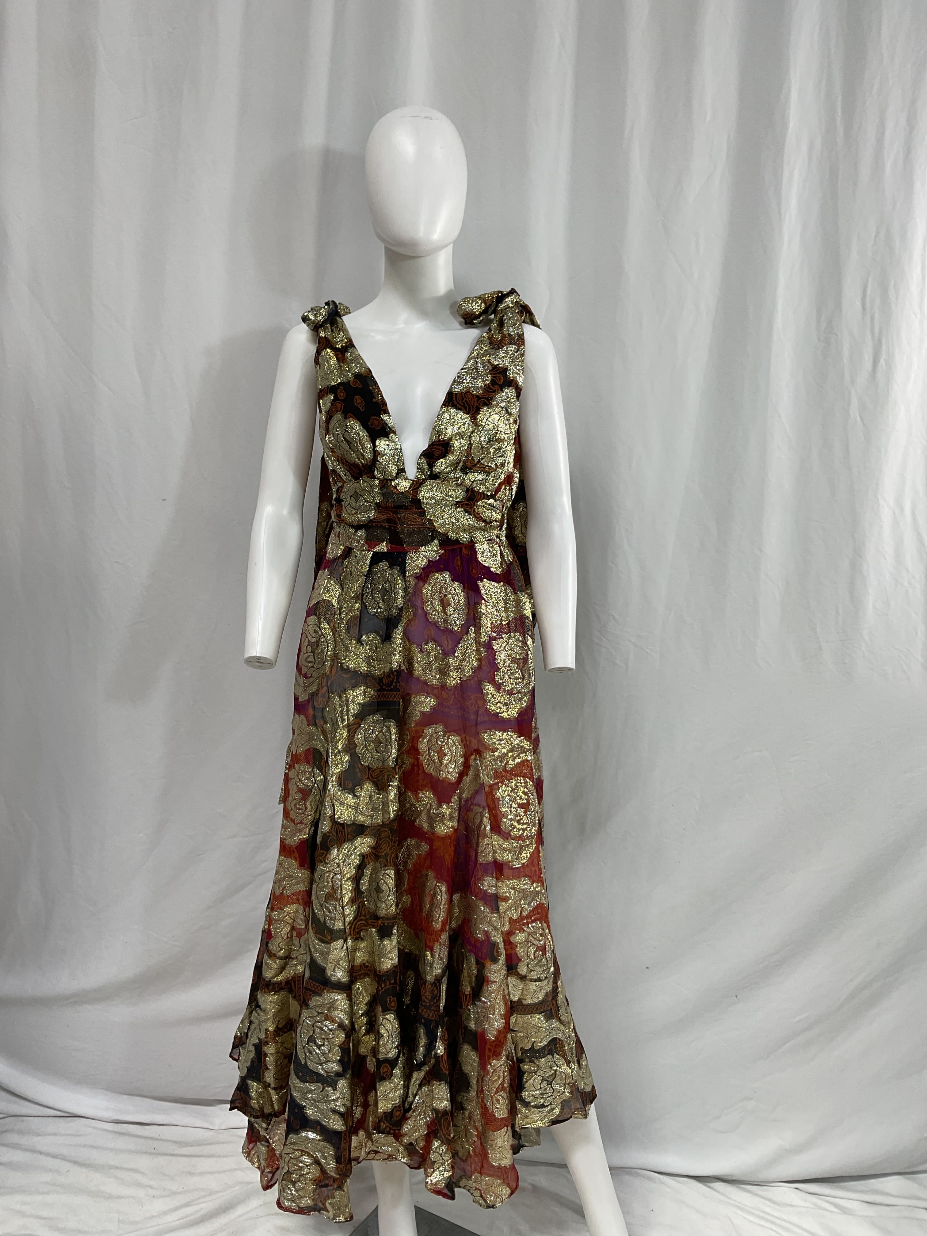 Lam Jacquard Maxi Dress - Image 2