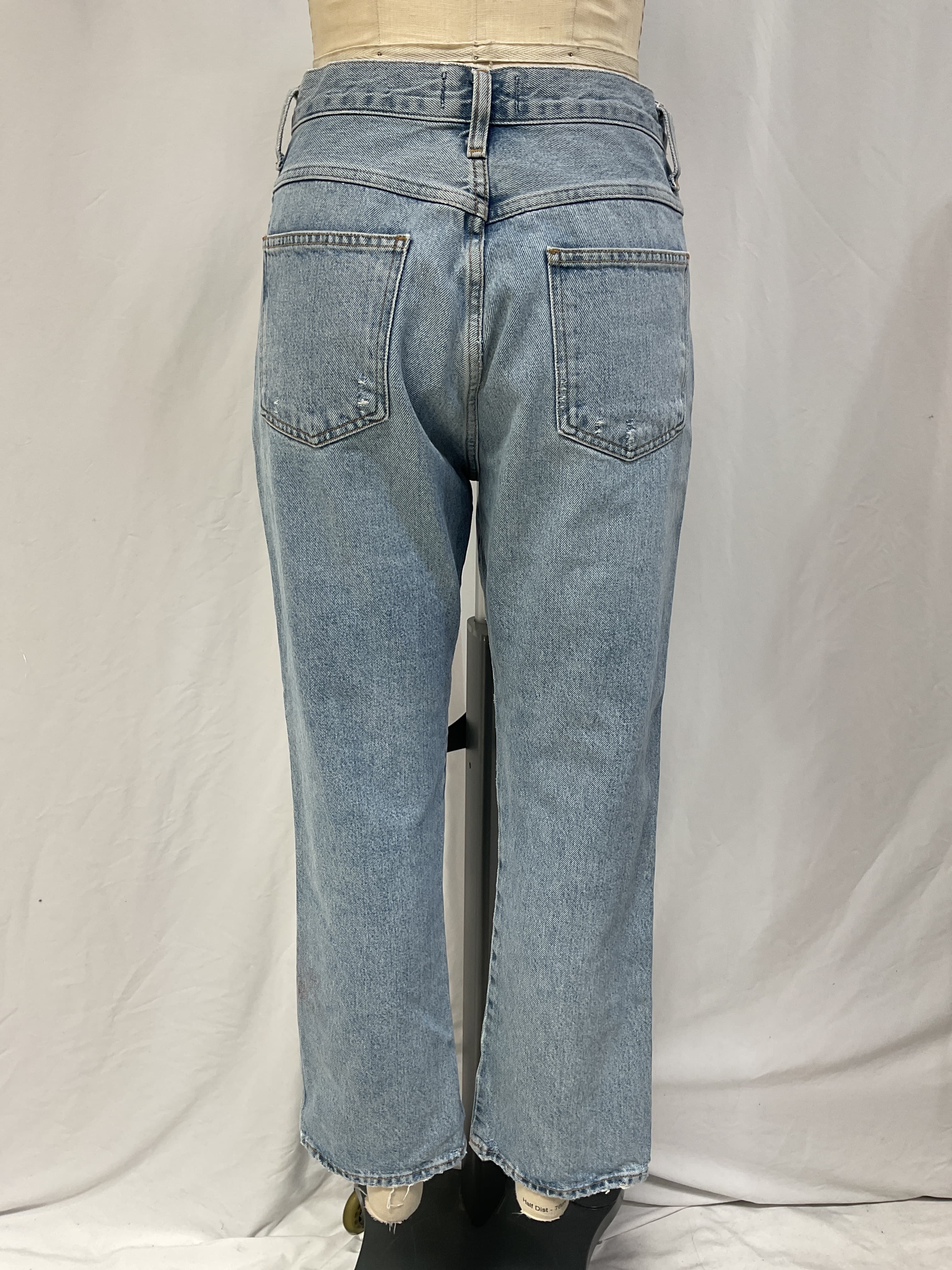 Pinch Waist High Rise Kick In Riptide - Image 4