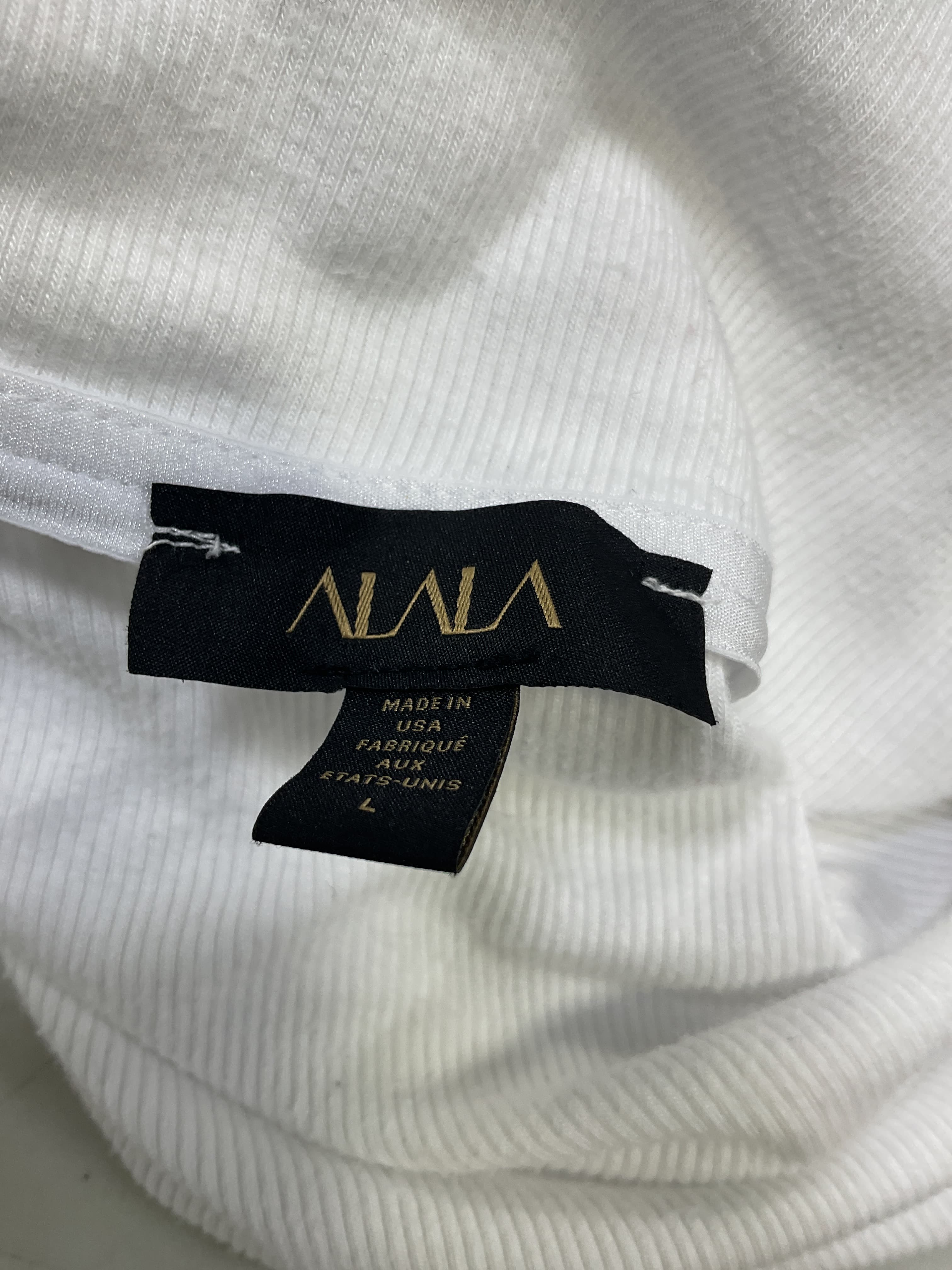 Rise Zip Up Jacket In White - Image 2