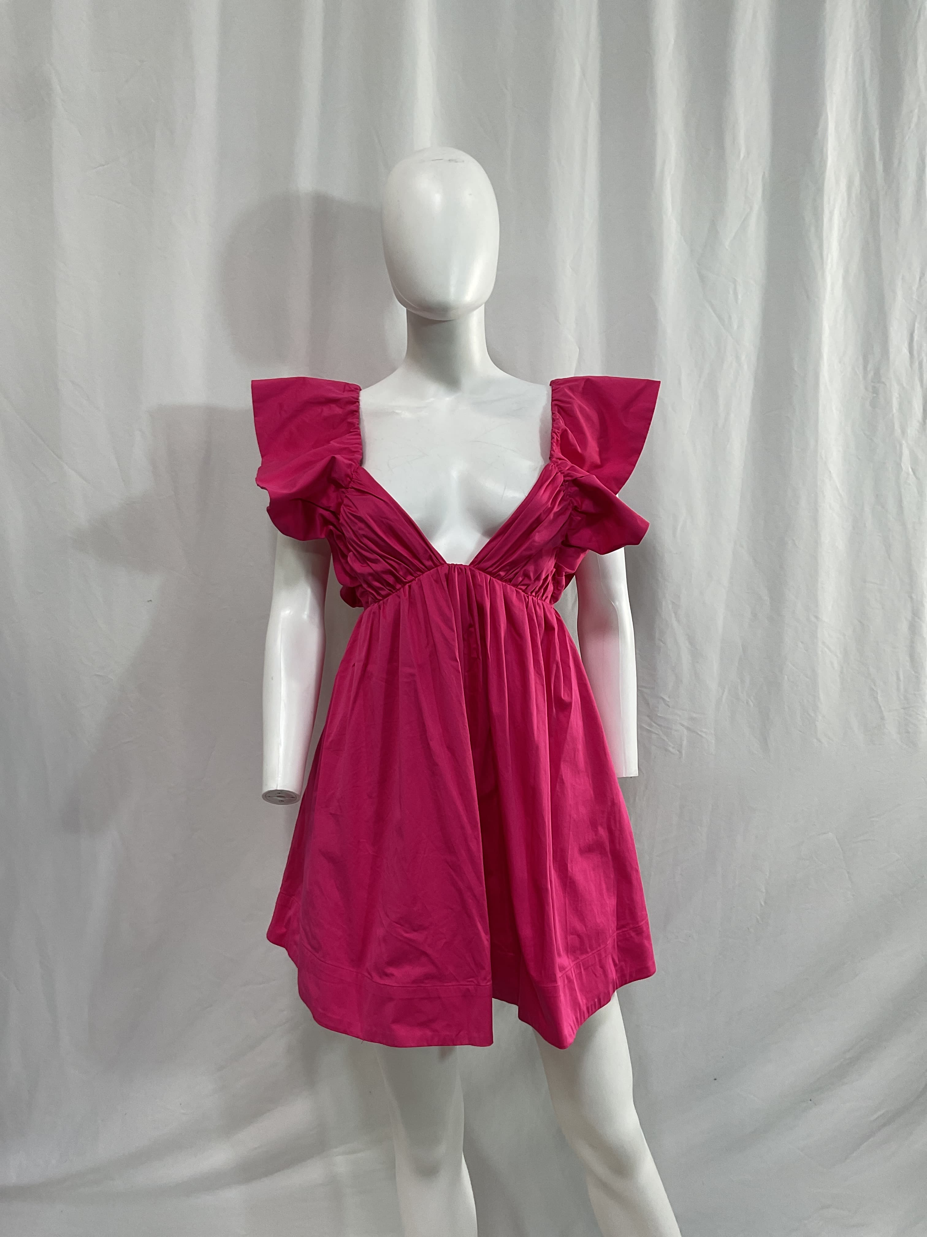 Clementine Mini Dress In Pink - Image 3