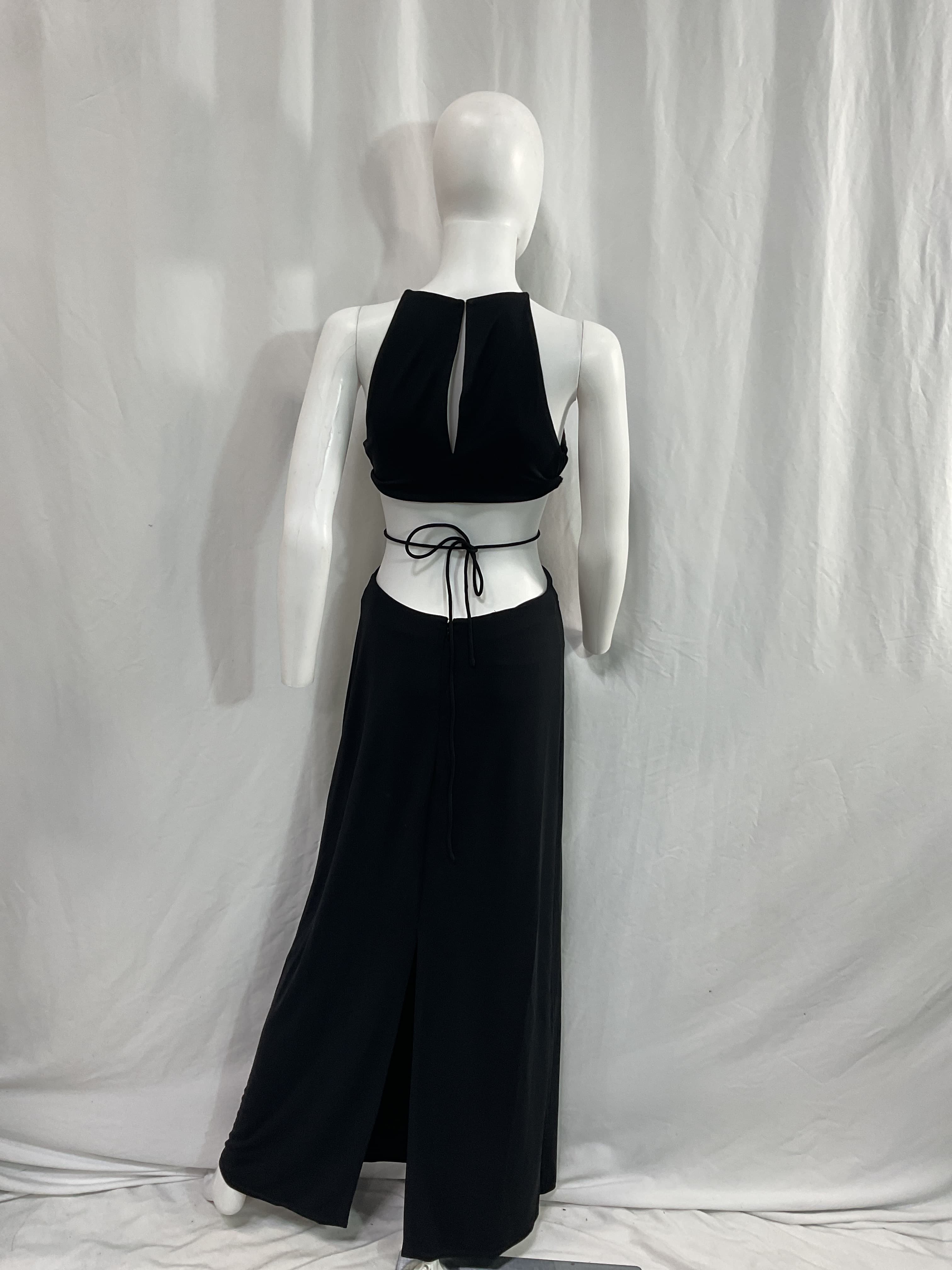 Elisa Maxi Dress In Black - Image 2