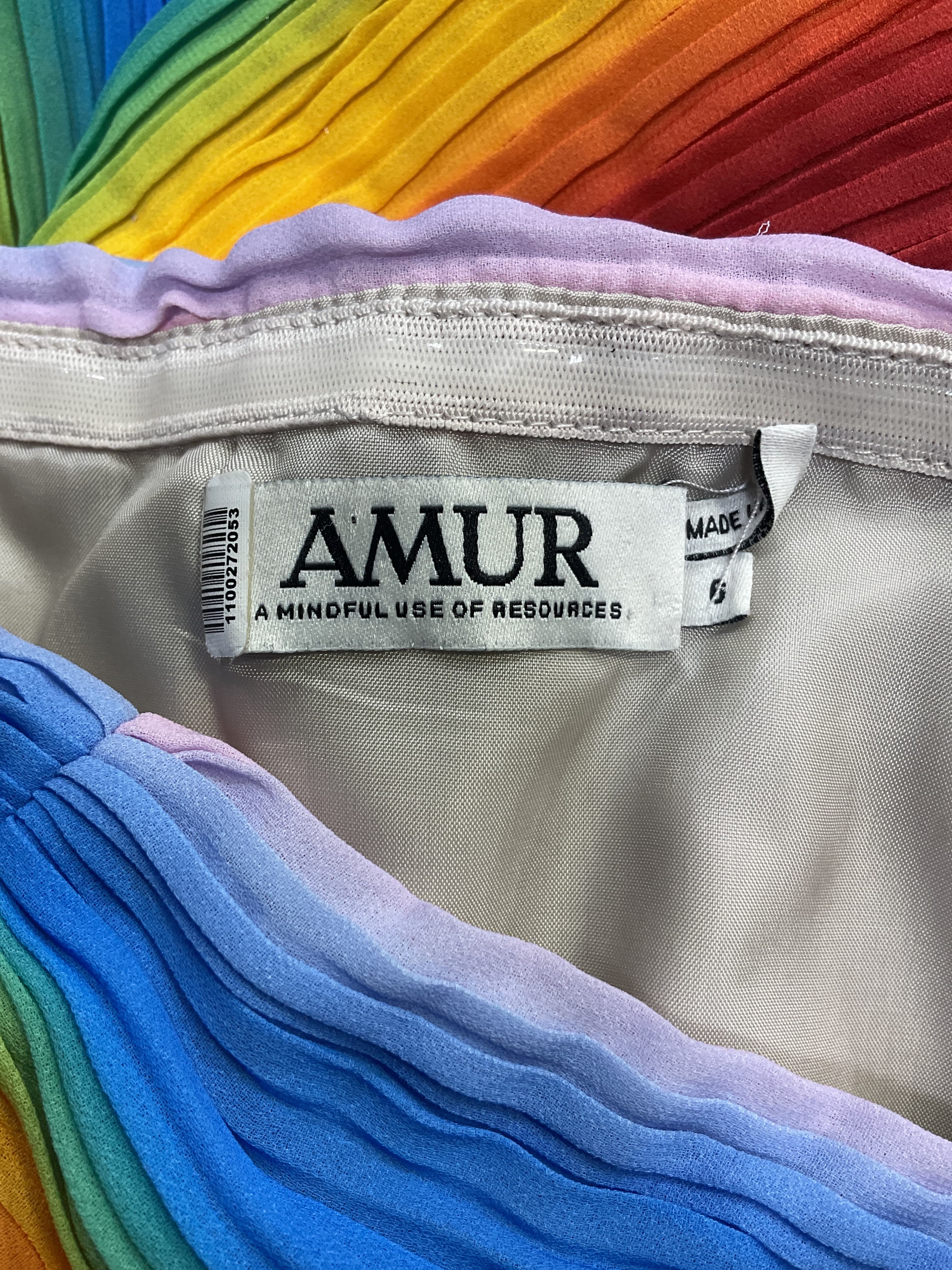 Kay Dress In Rainbow - Image 3