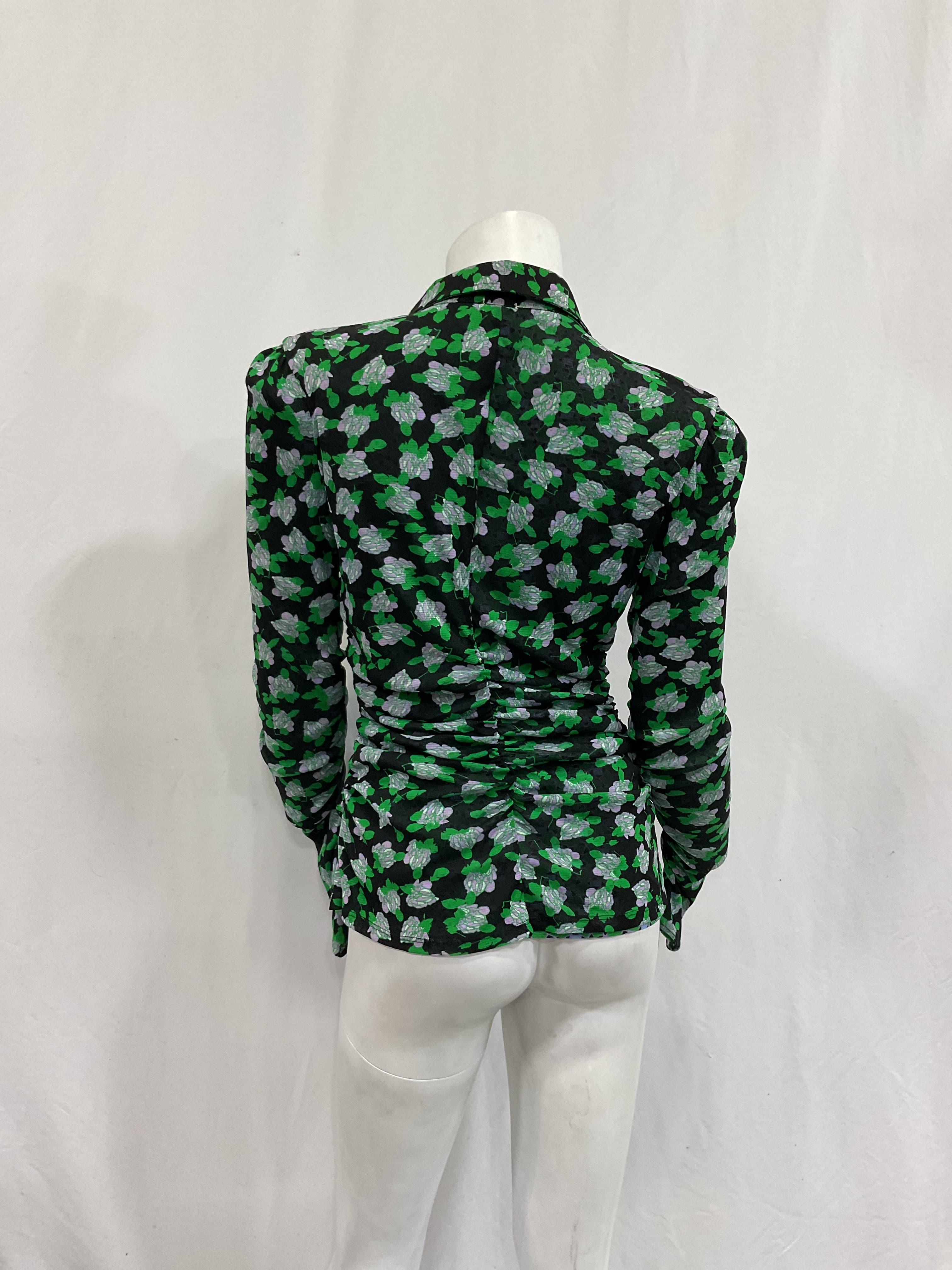 Nathaniel Reversible Top In Dot & Venice Geo - Image 3