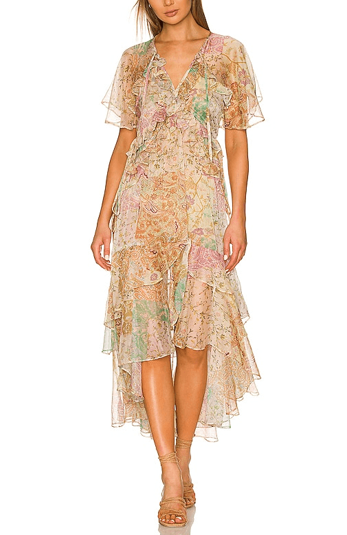 Alana Dress In Printemps Patchwork - Image 1