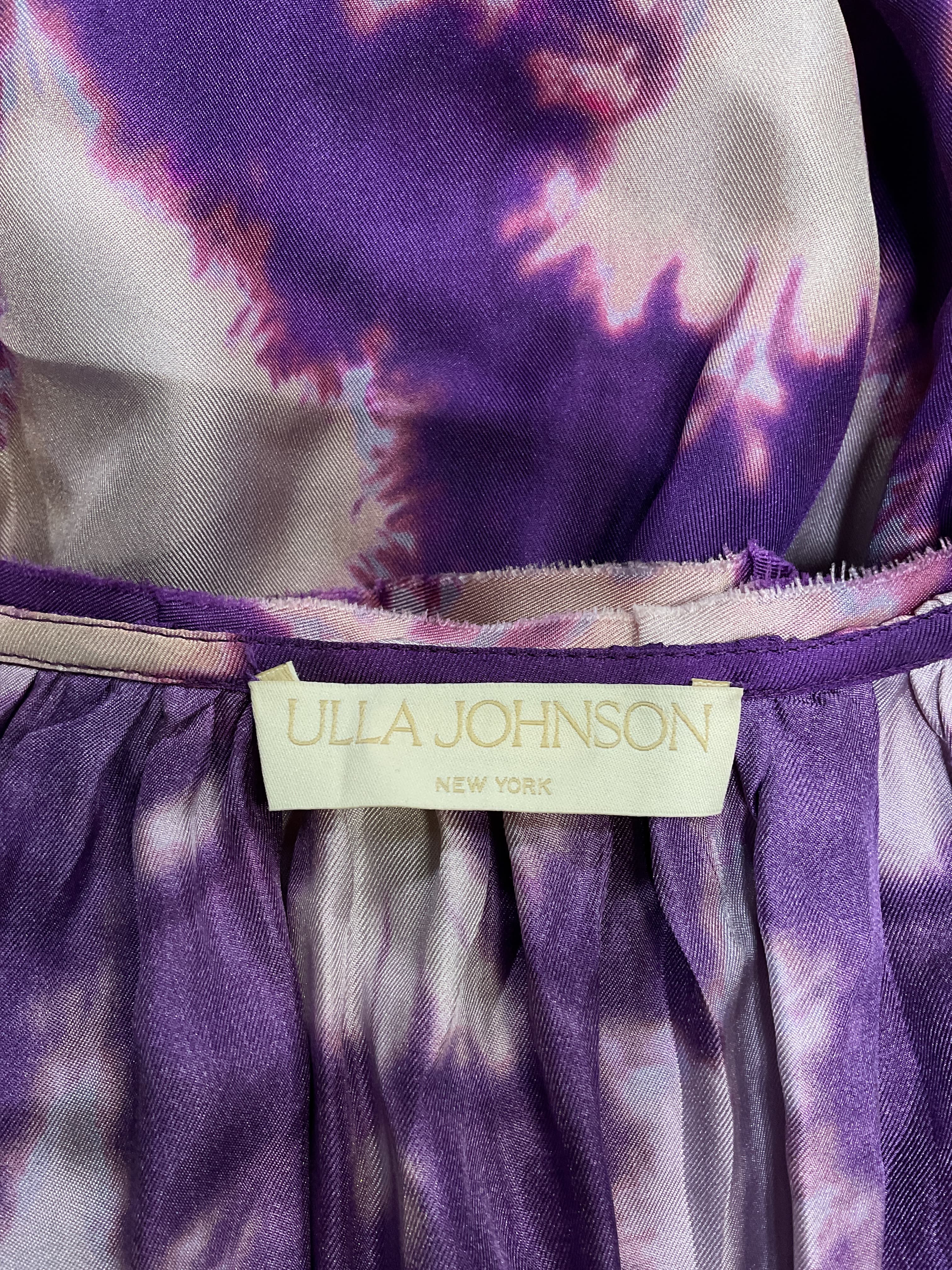 Emery Dress In Cassis Blur - Image 2