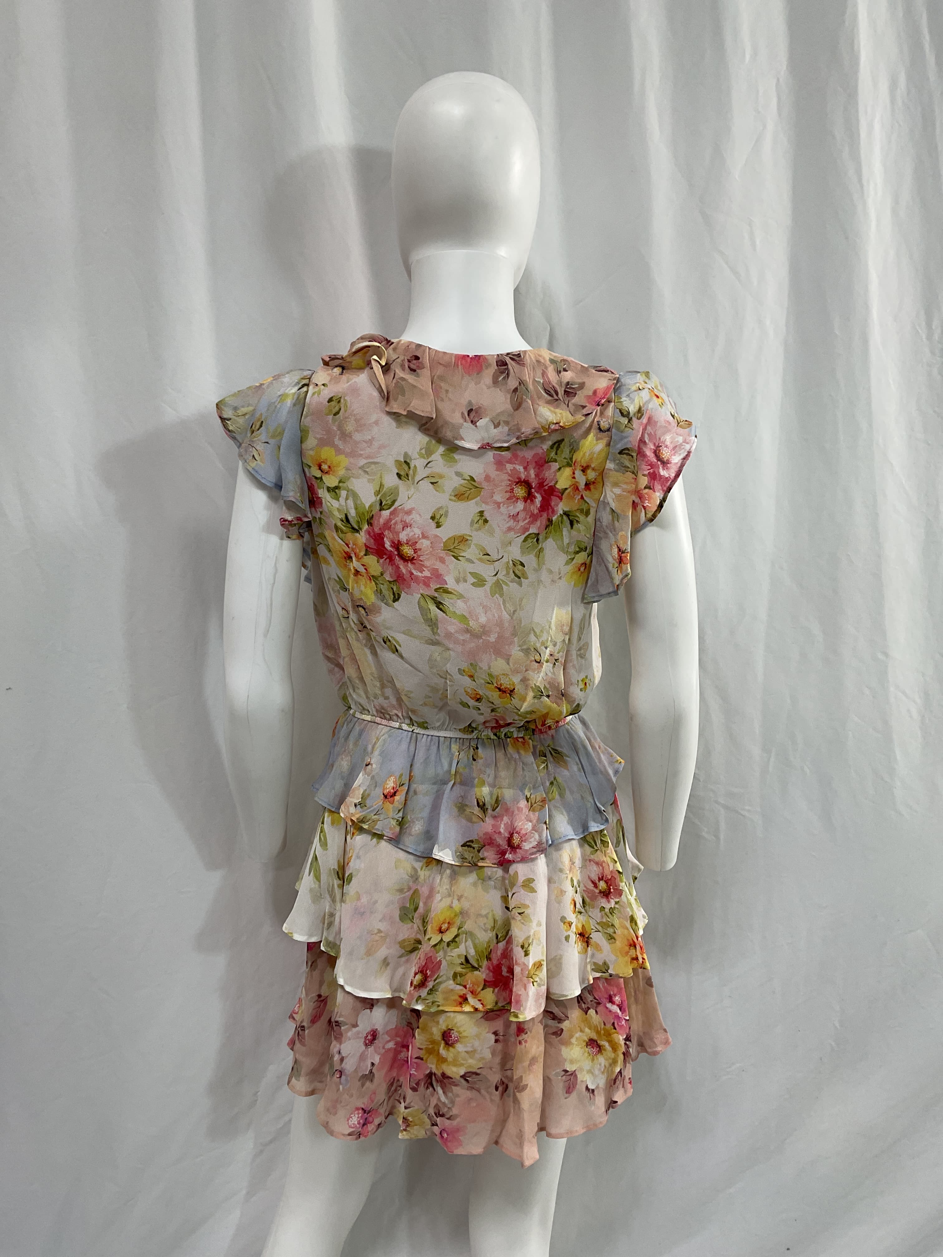 Winnie Mini Dress In Dazzling Garden - Image 2