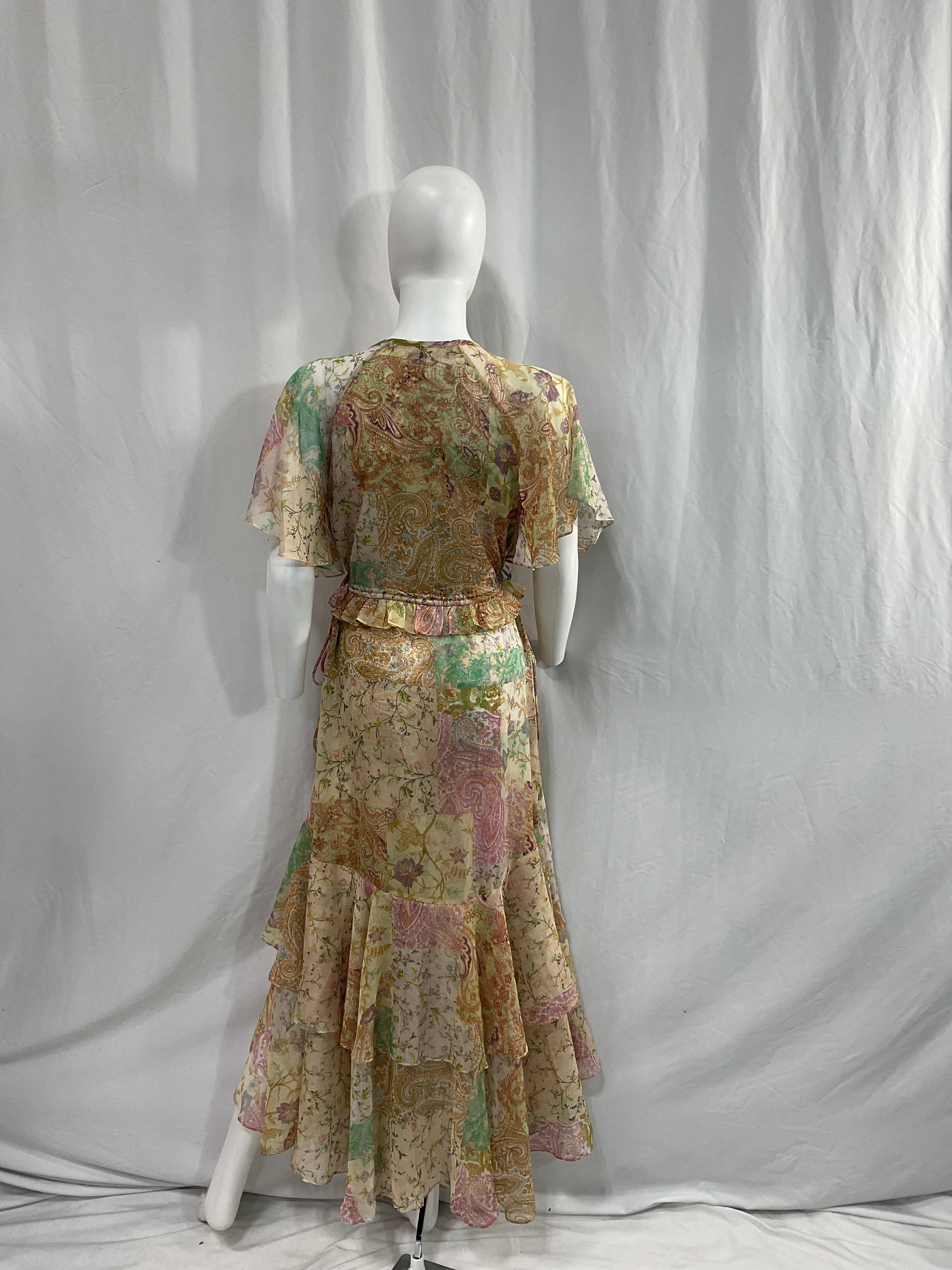 Alana Dress In Printemps Patchwork - Image 2