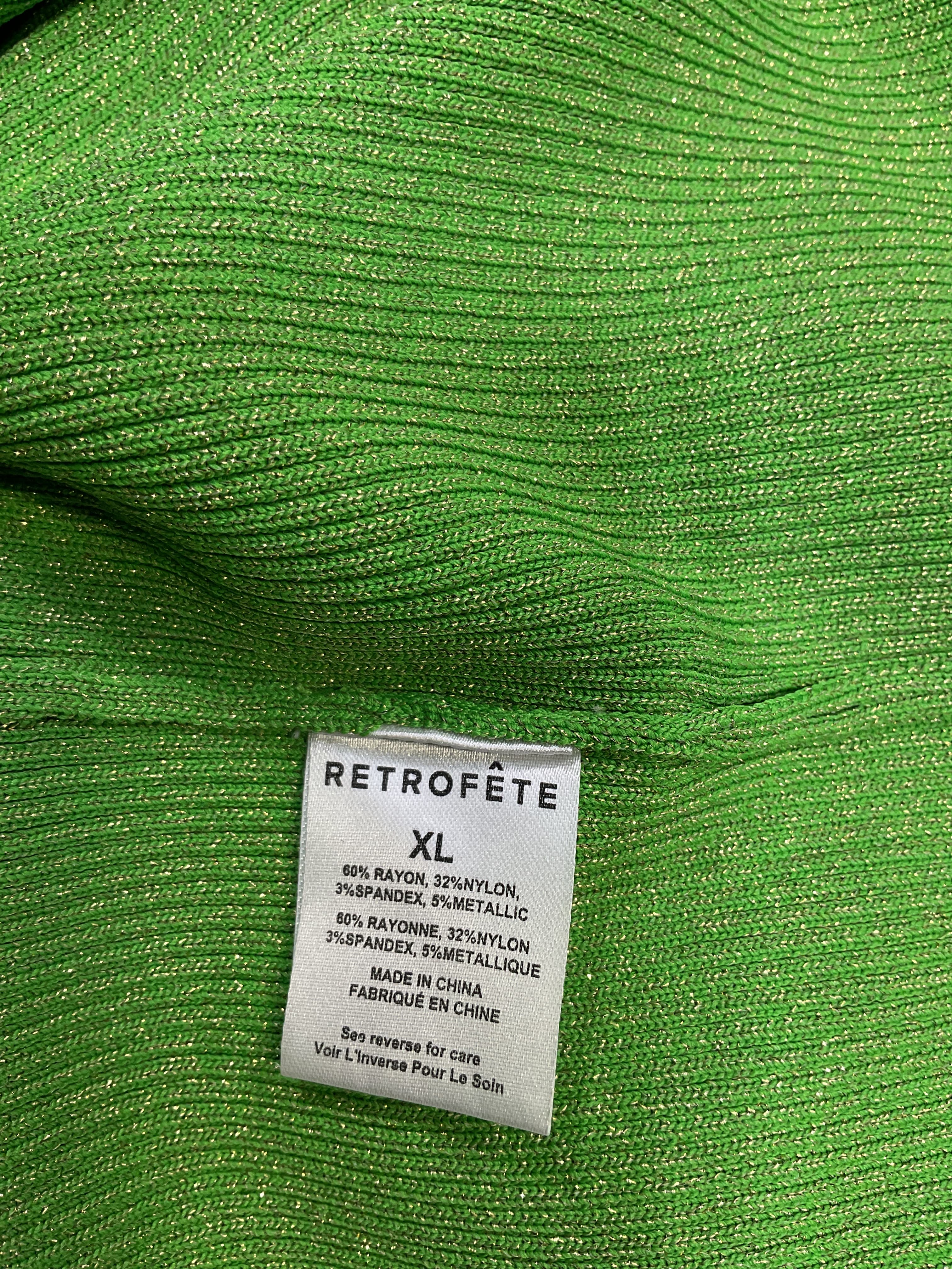 Eloisa Dress In Green & Blue - Image 3