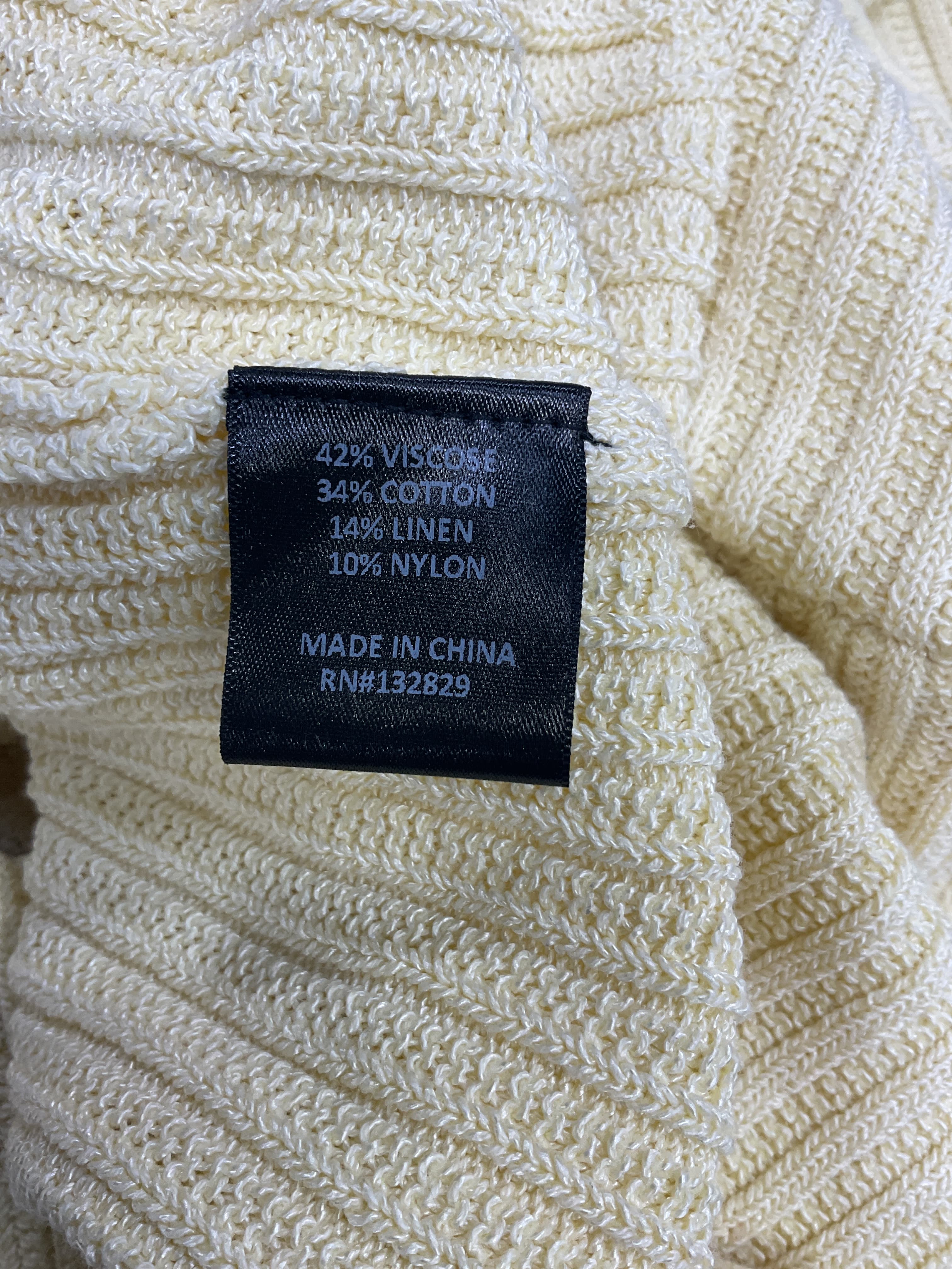 Bianca Alternate Stitch Dress In Butter Yellow - Image 4