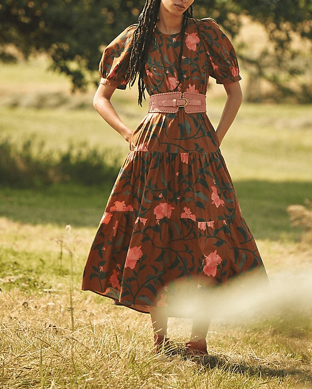 Floral Maxi Dress - Image 1