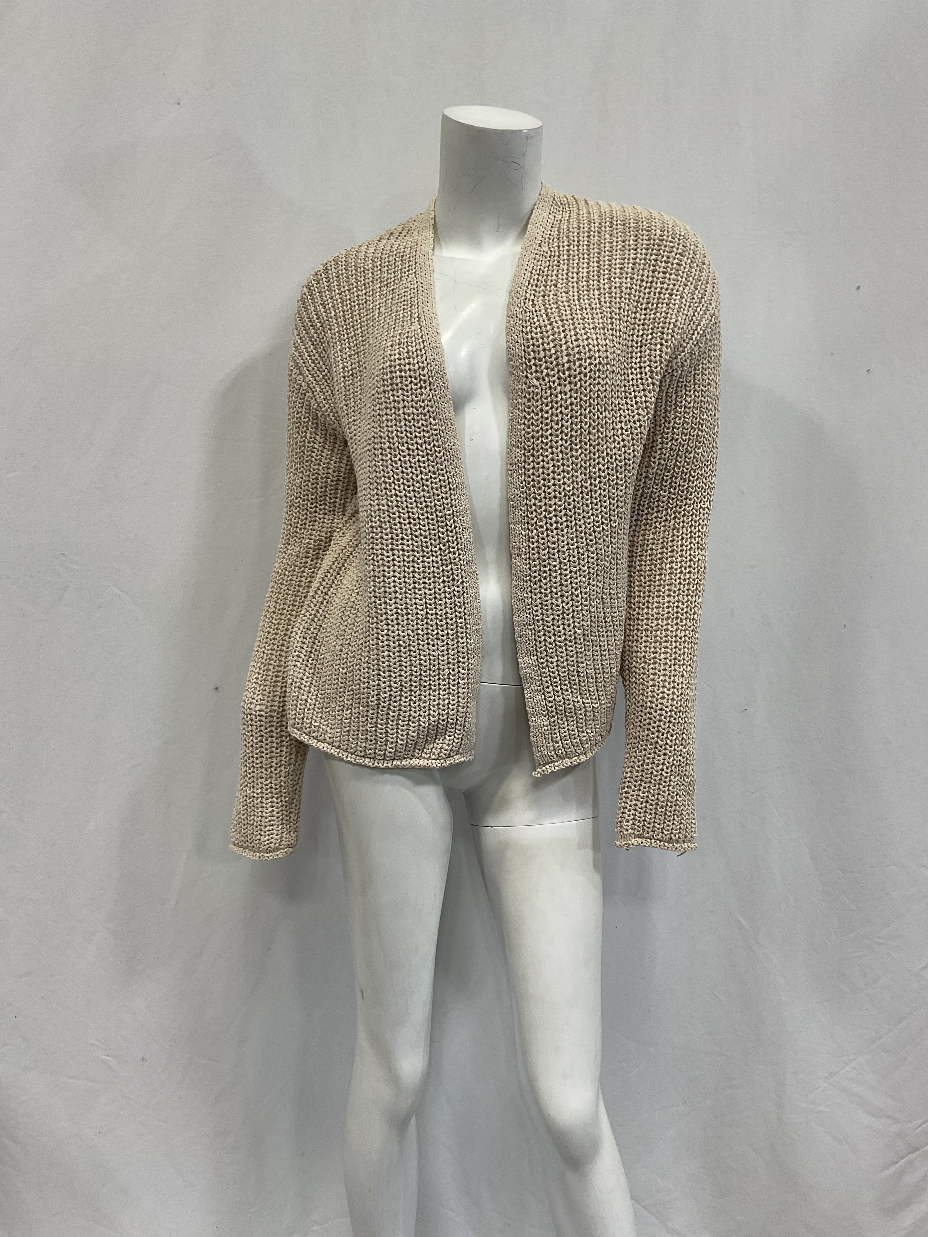 Velvet By Graham & Spencer Terrah Cardigan In Putty - Image 2