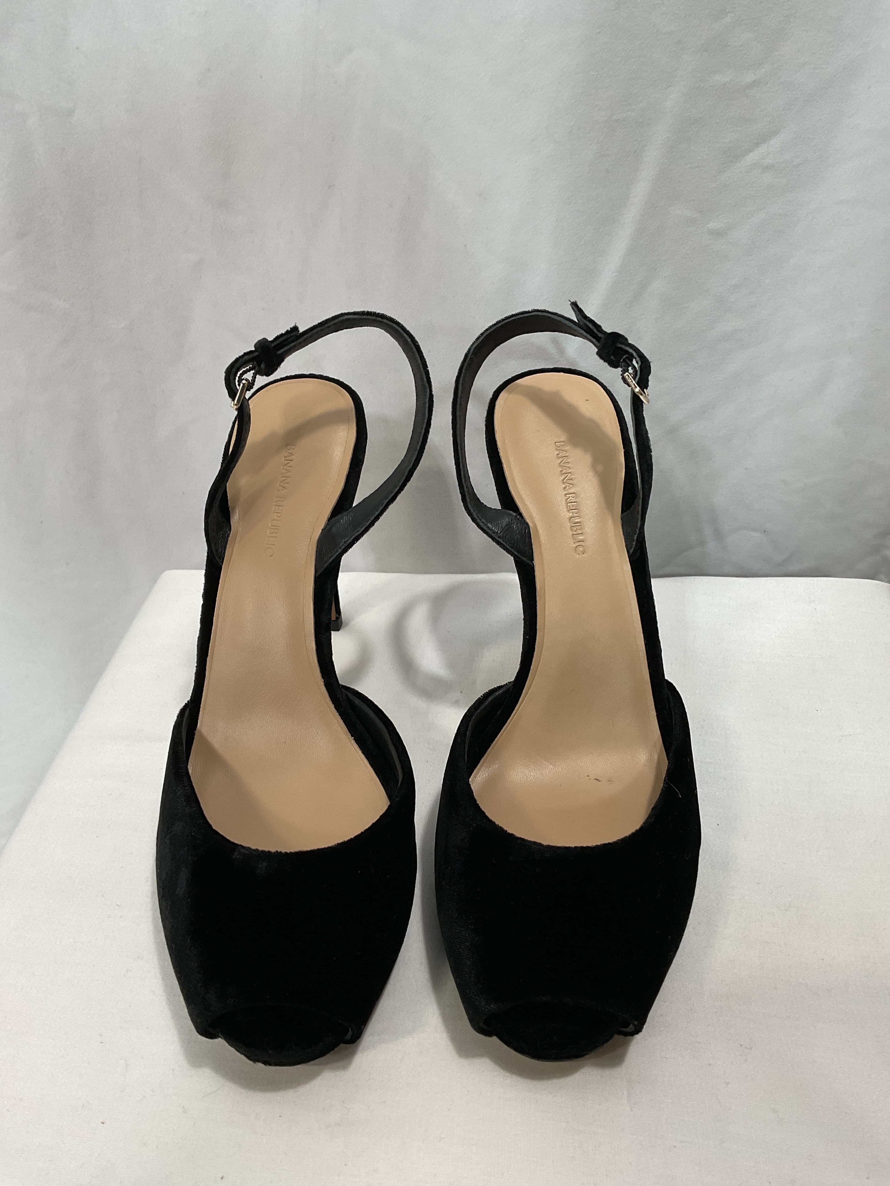 Slingback Peep-Toe Heel - Image 3