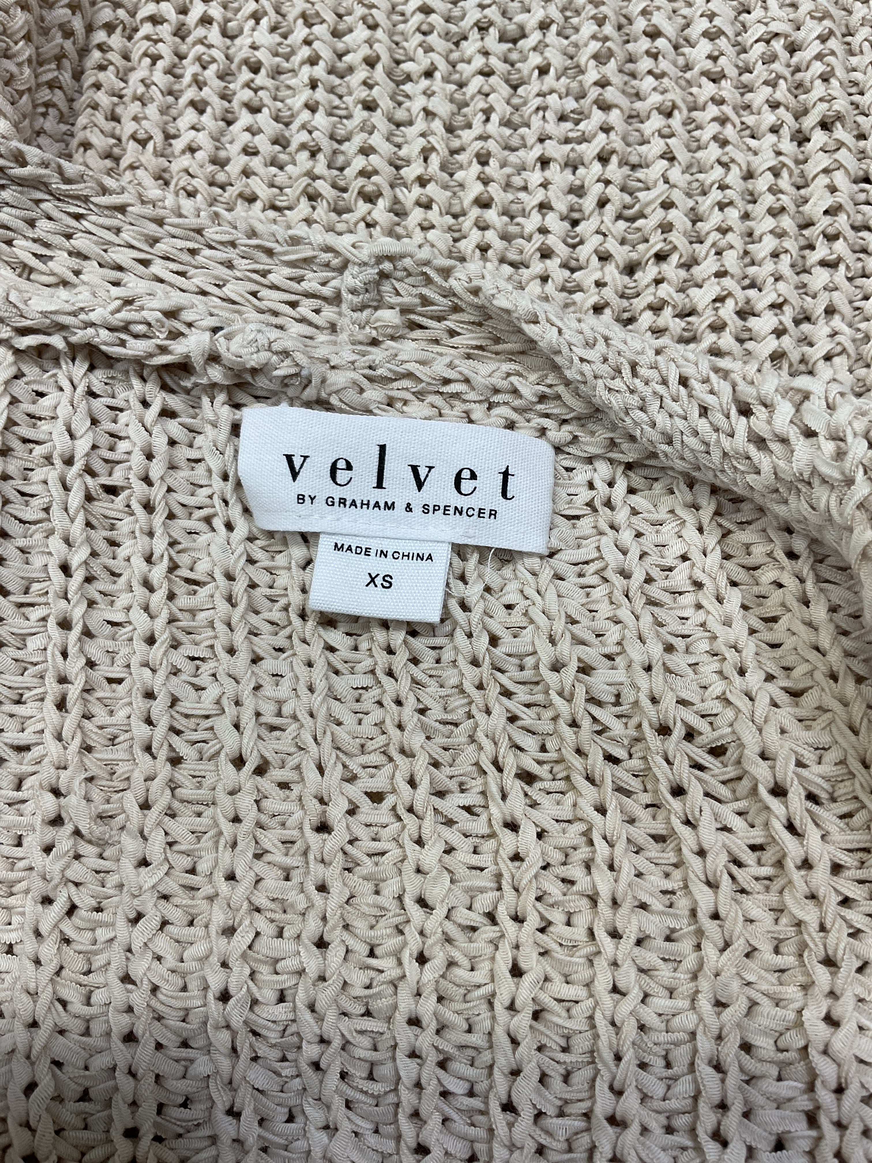Velvet By Graham & Spencer Terrah Cardigan In Putty - Image 3