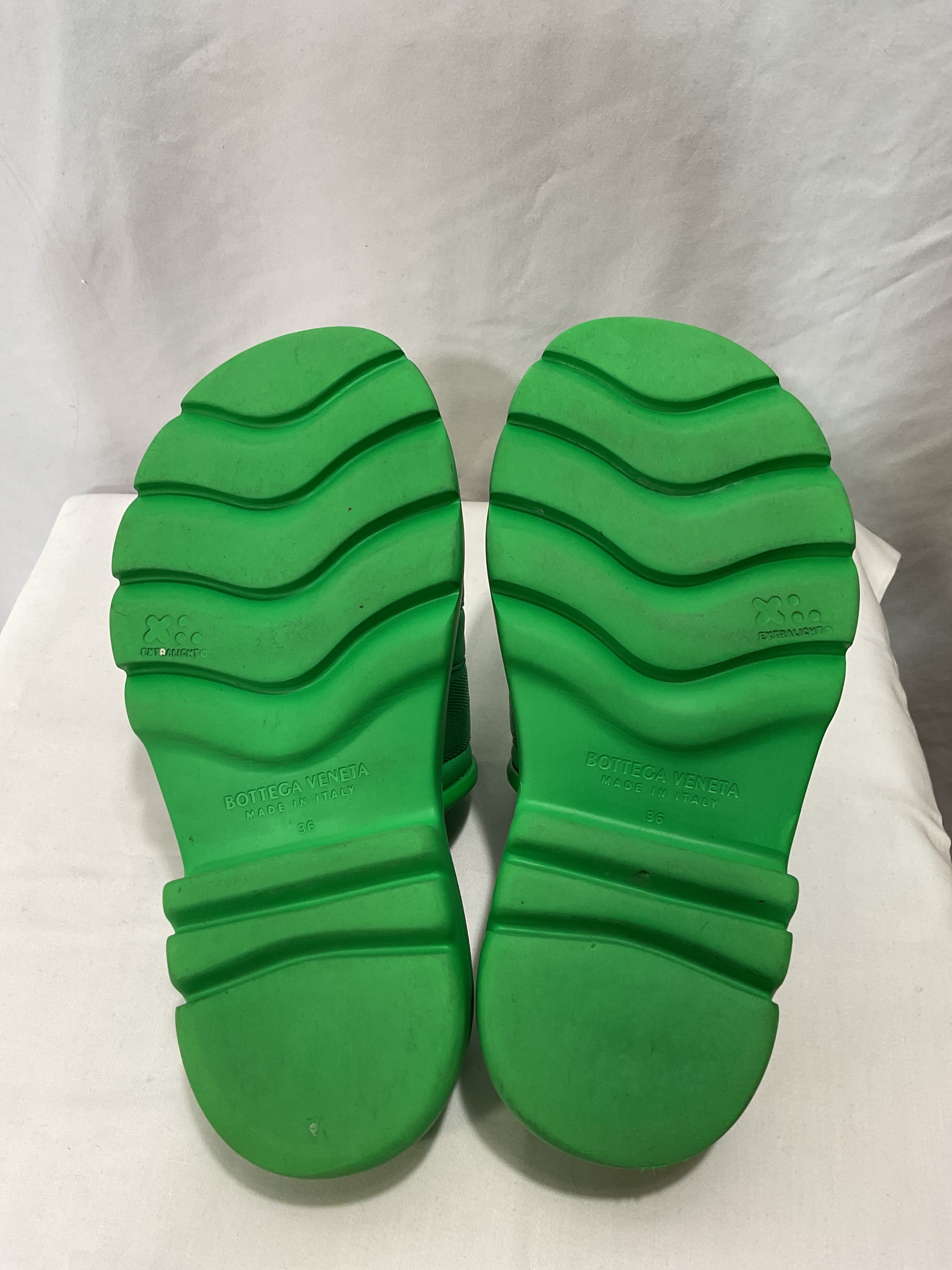 Flash Buckle Sandals In Grass - Image 4