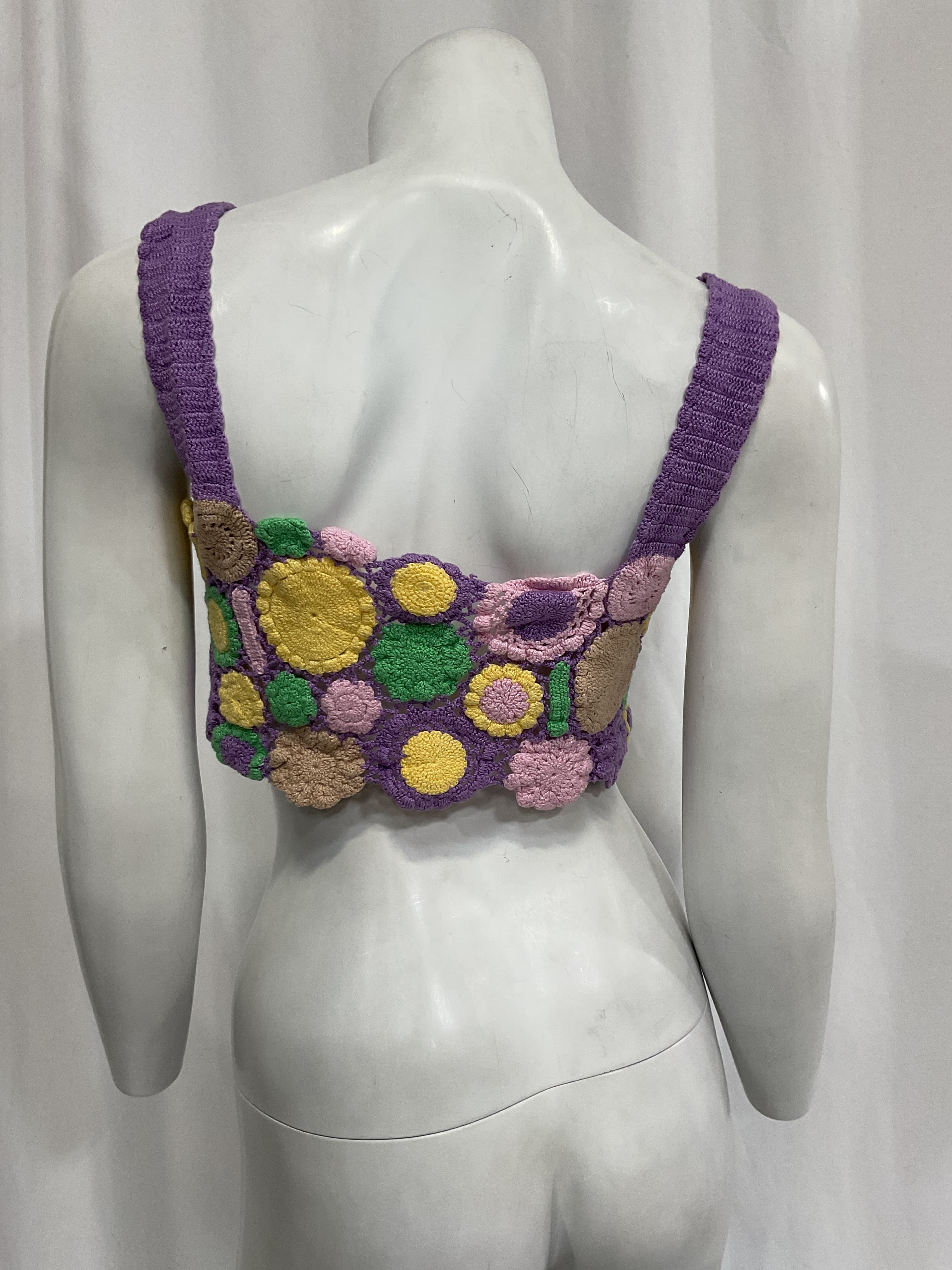 Tanit Crochet Crop Top - Image 2