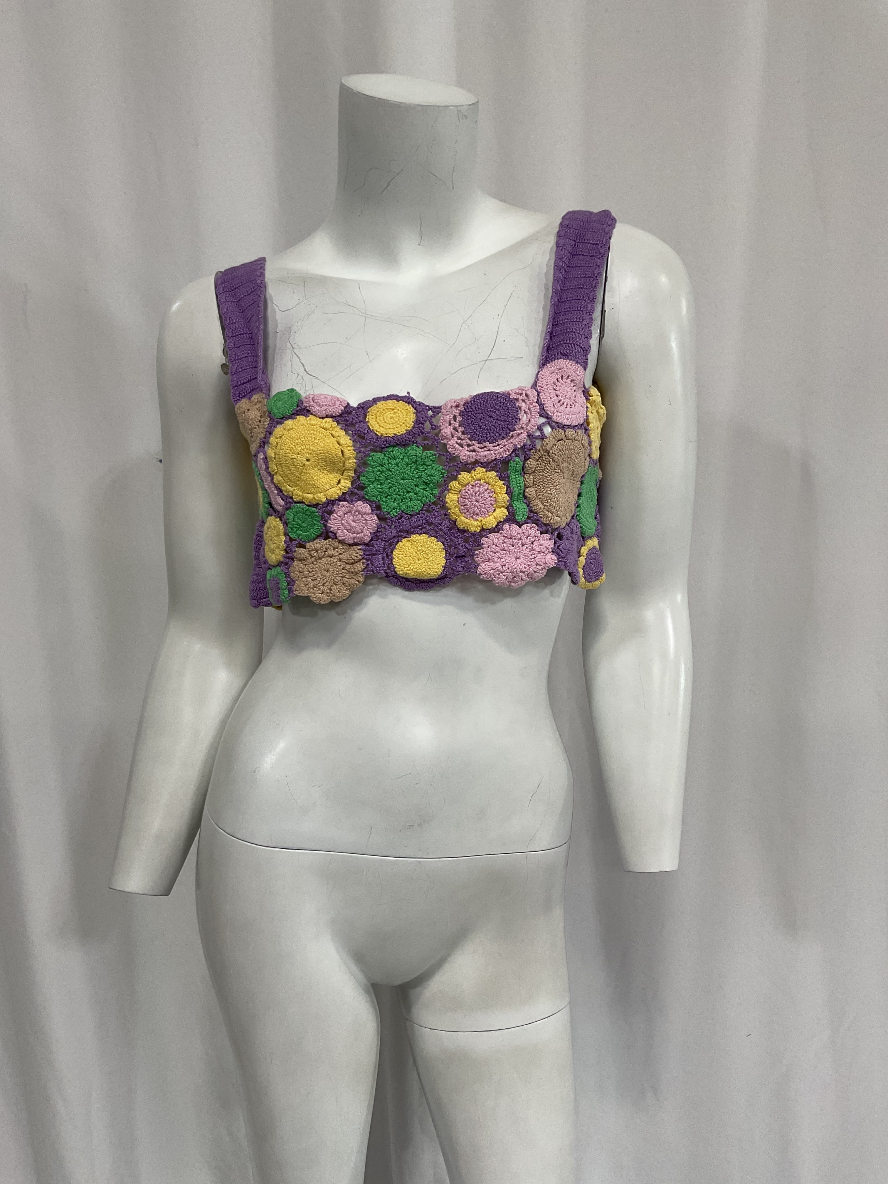 Tanit Crochet Crop Top - Image 3