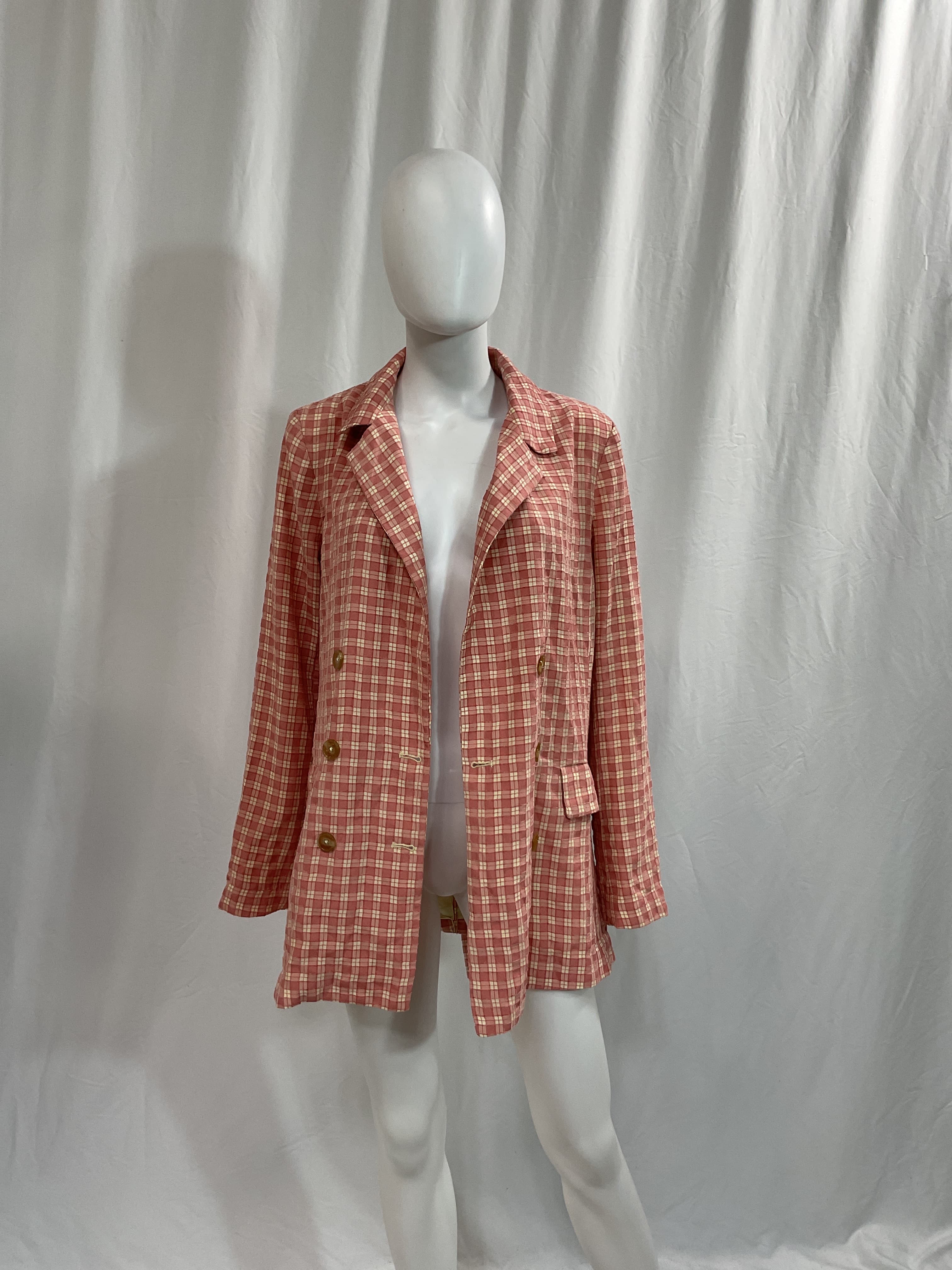 Olivia Gingham Blazer - Image 2