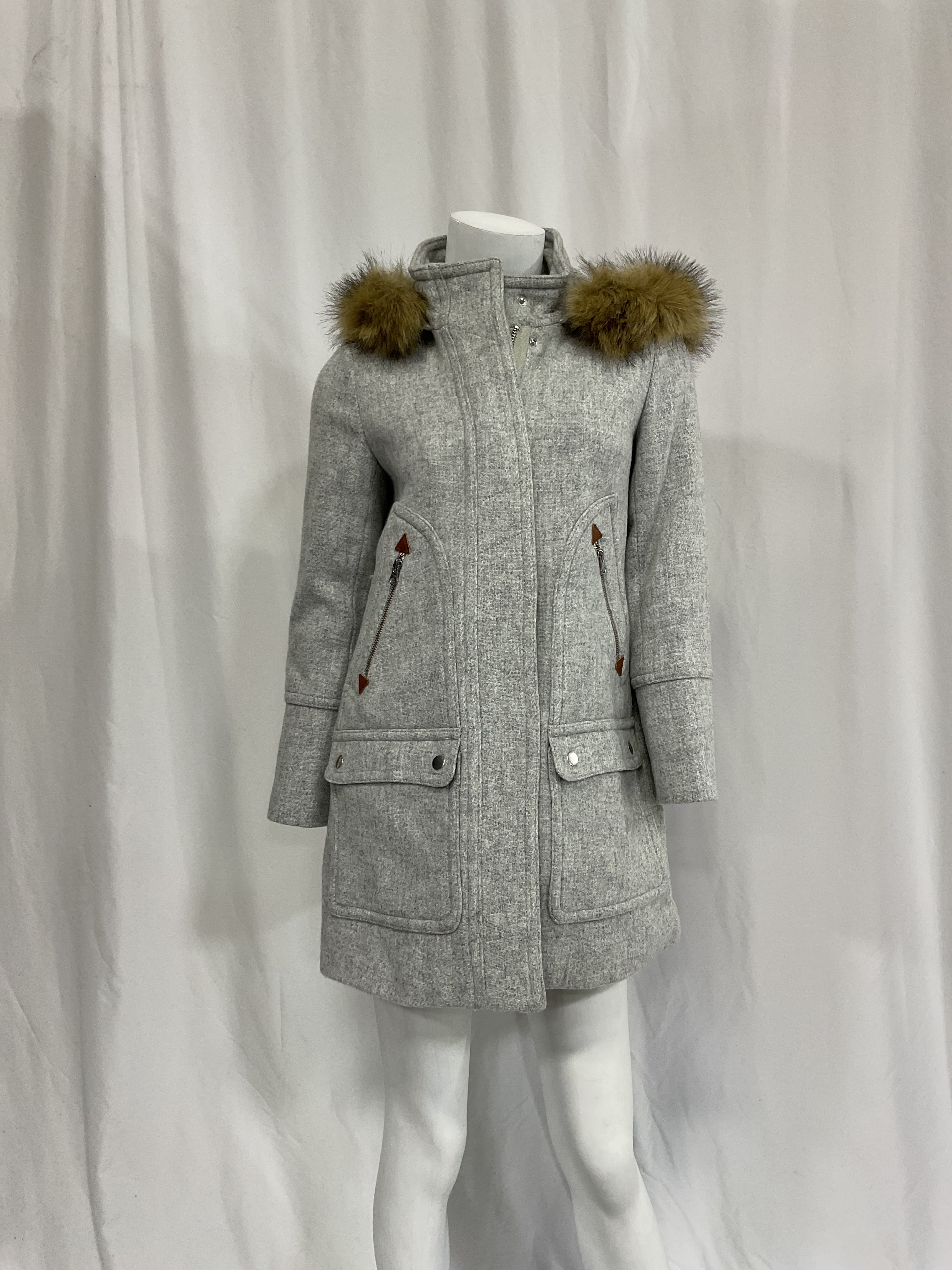 Petite New Chateau Parka In Italian Stadium-Cloth Wool - Image 2