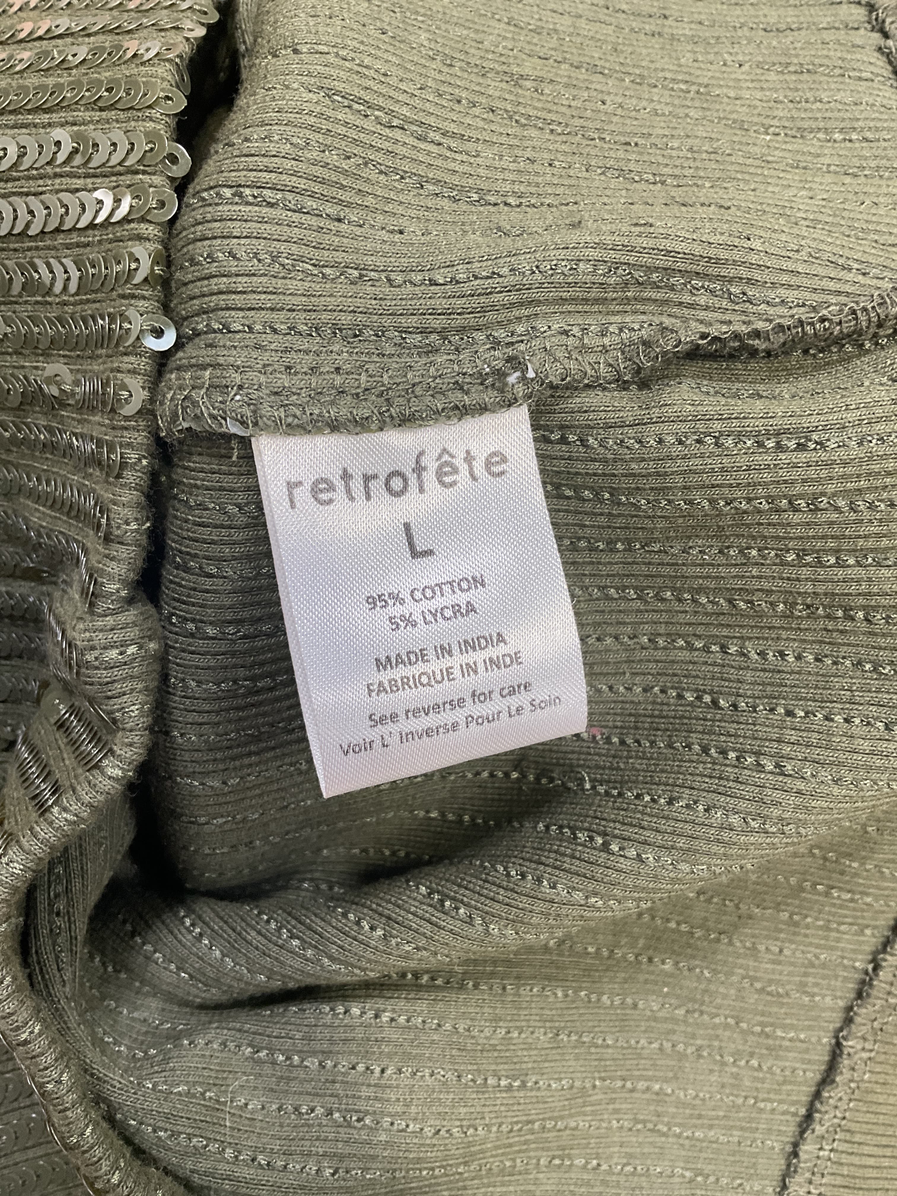 Hudson Dress In Olive Green - Image 4