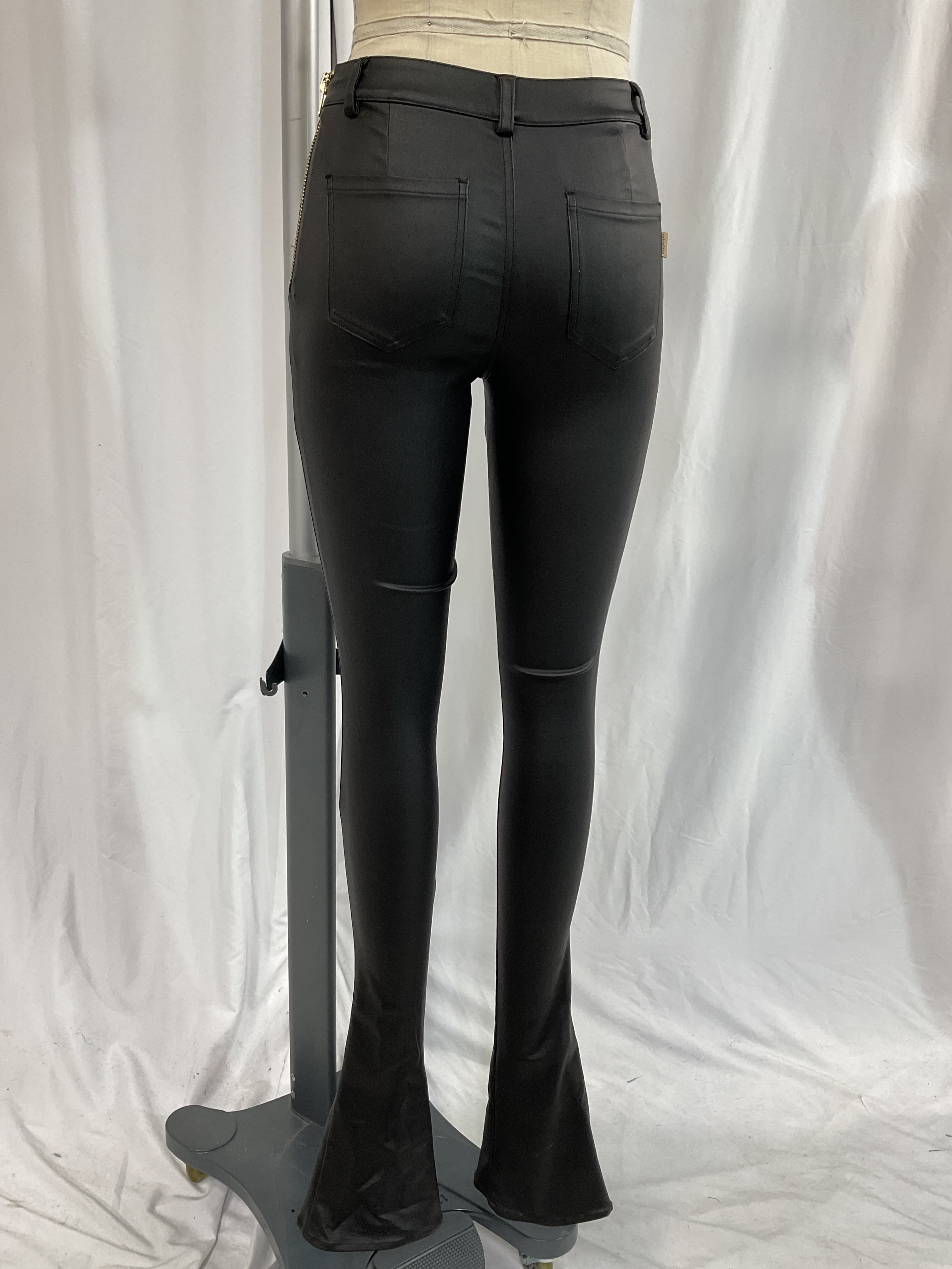 Danica Coated Denim Pant - Image 3