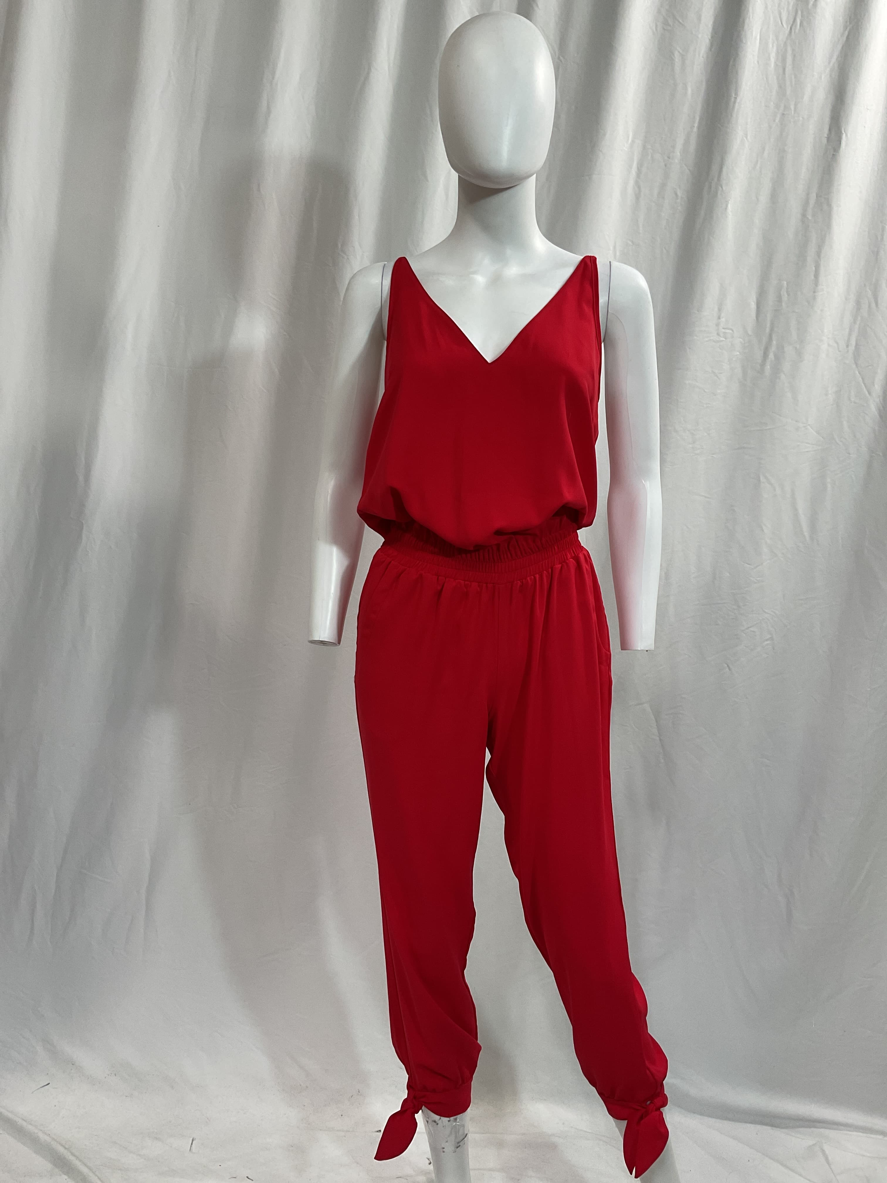 Seville Jumpsuit In Lipstick - Image 3