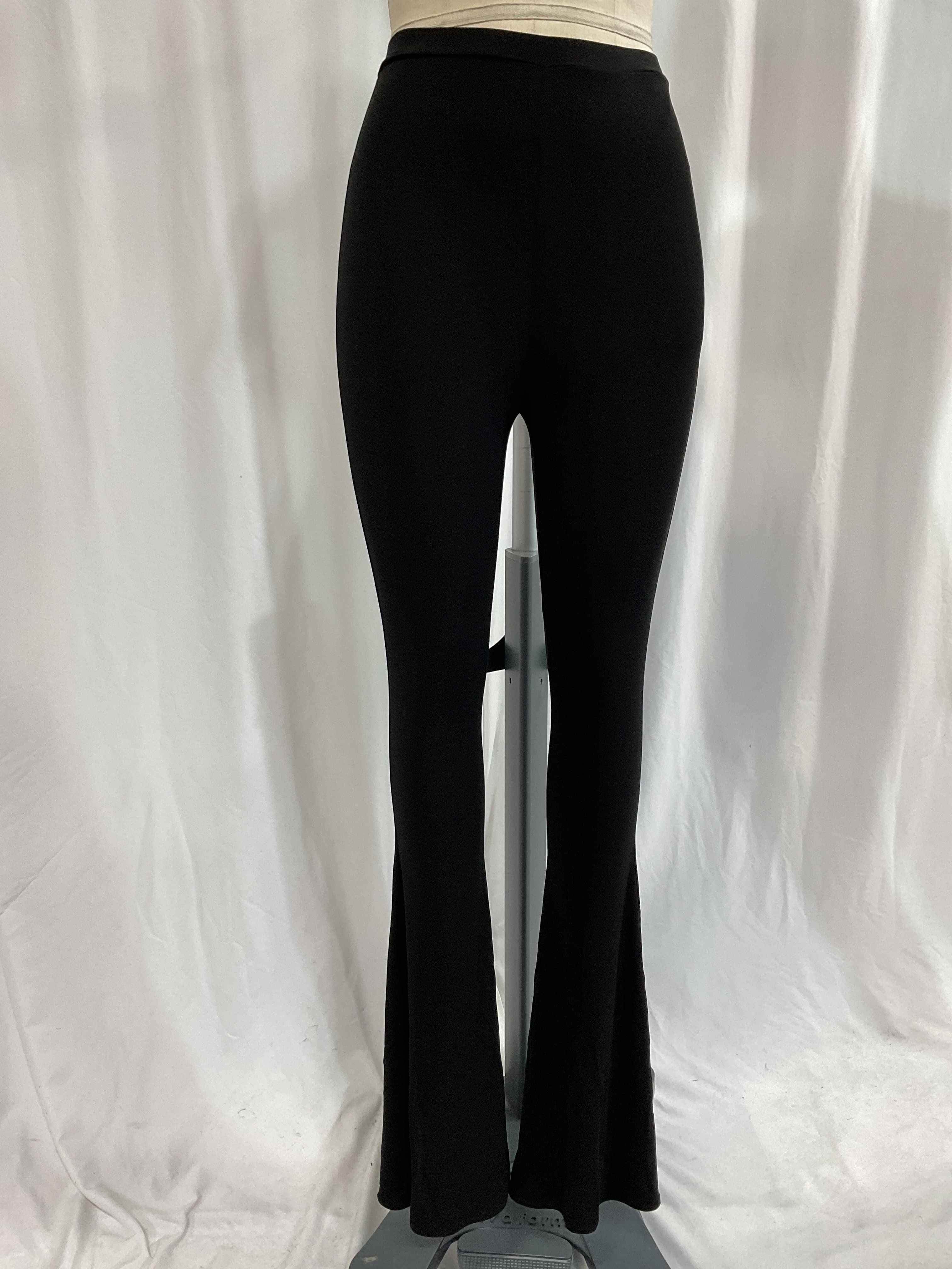 High-Rise Jersey Flared Pants - Image 3