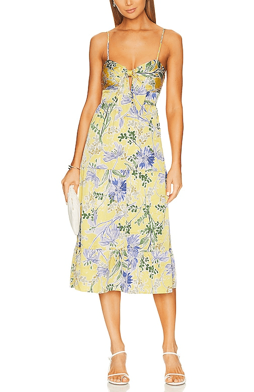 Larson Dress In Golden - Image 1
