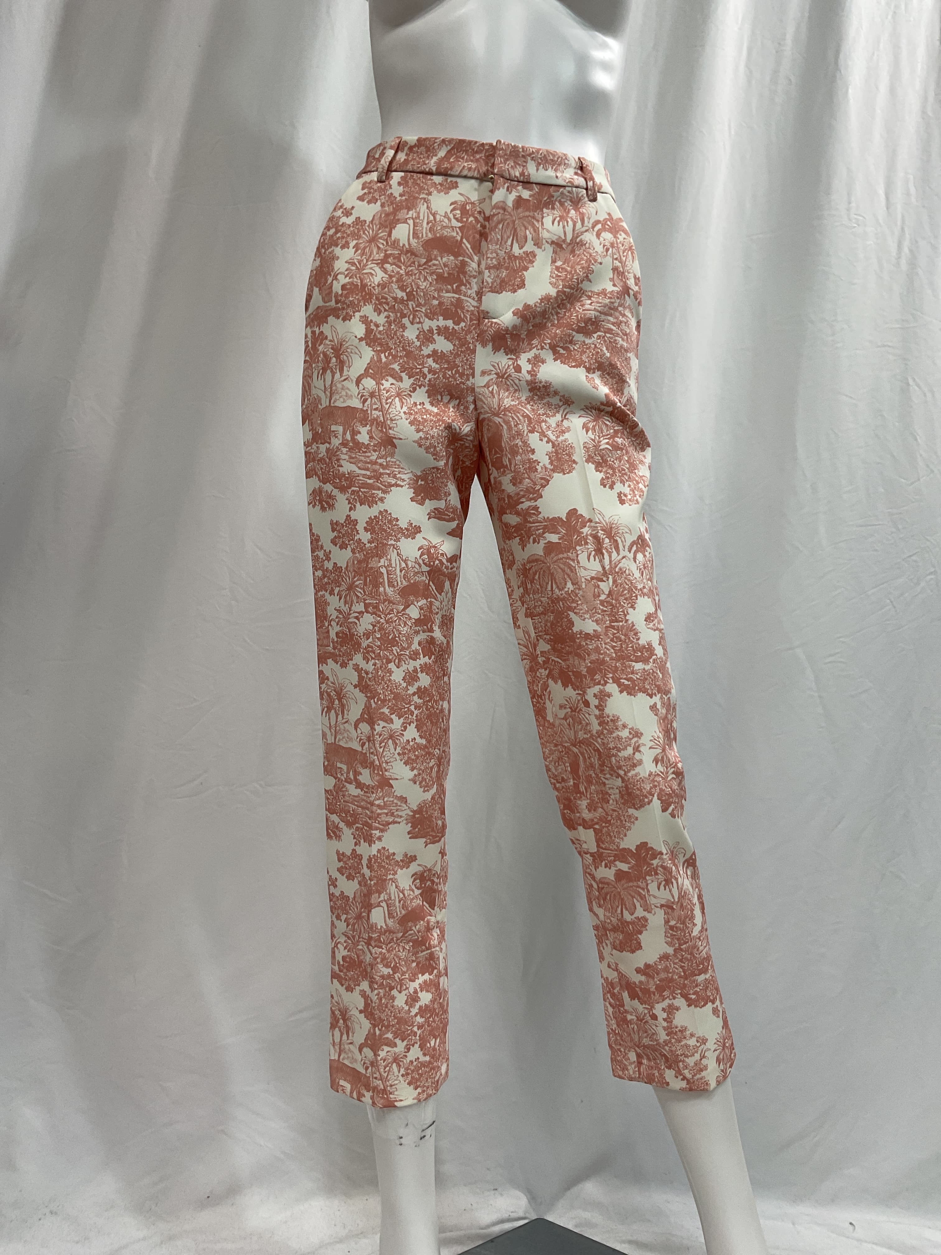 Ludivine Trouser In Rose Tan Multi - Image 3