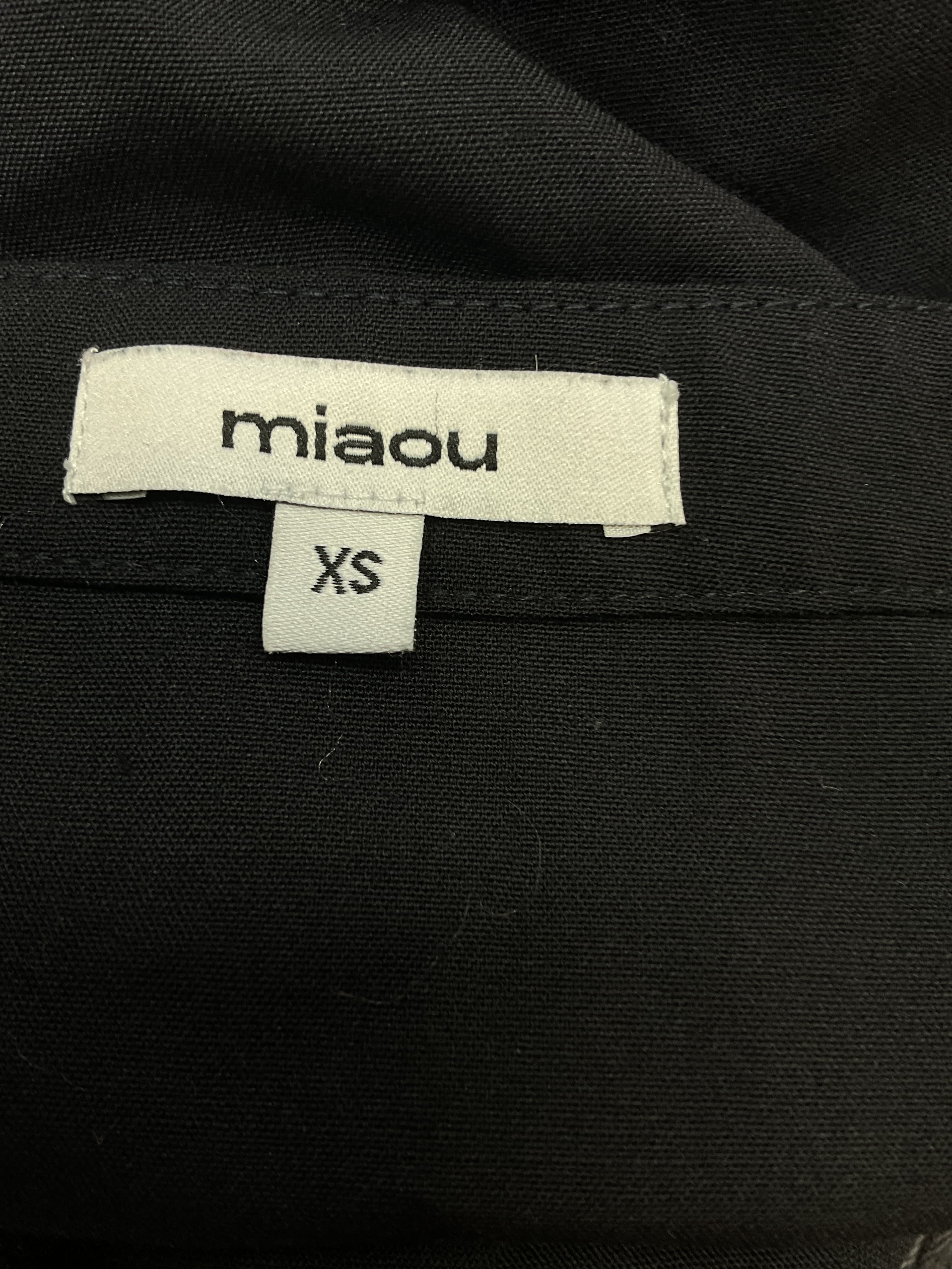 Micro Mini Skirt In Black - Image 3