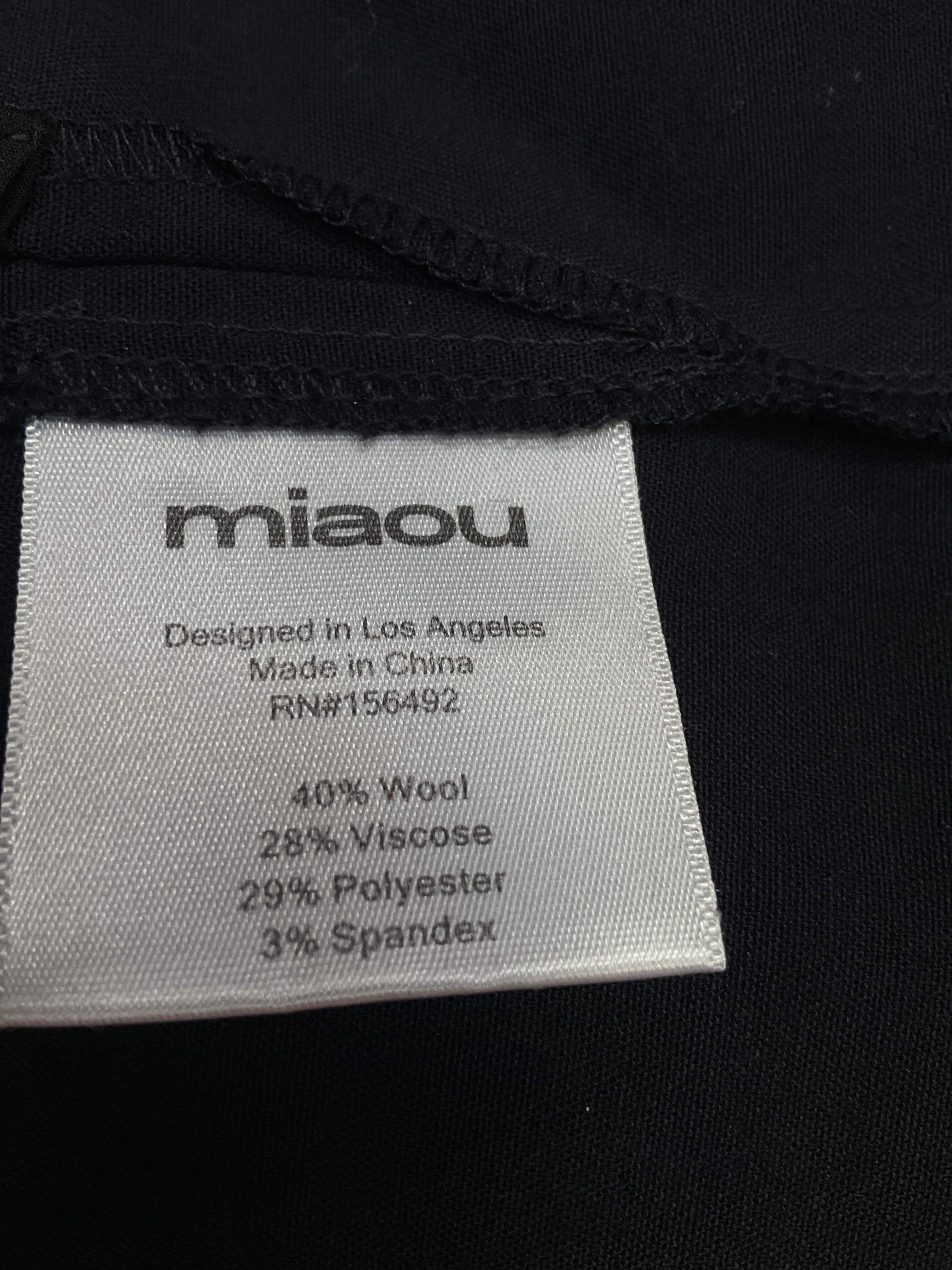 Micro Mini Skirt In Black - Image 4