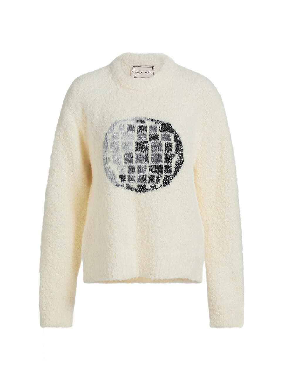 Hand-Knit Disco Ball Sweater - Image 1