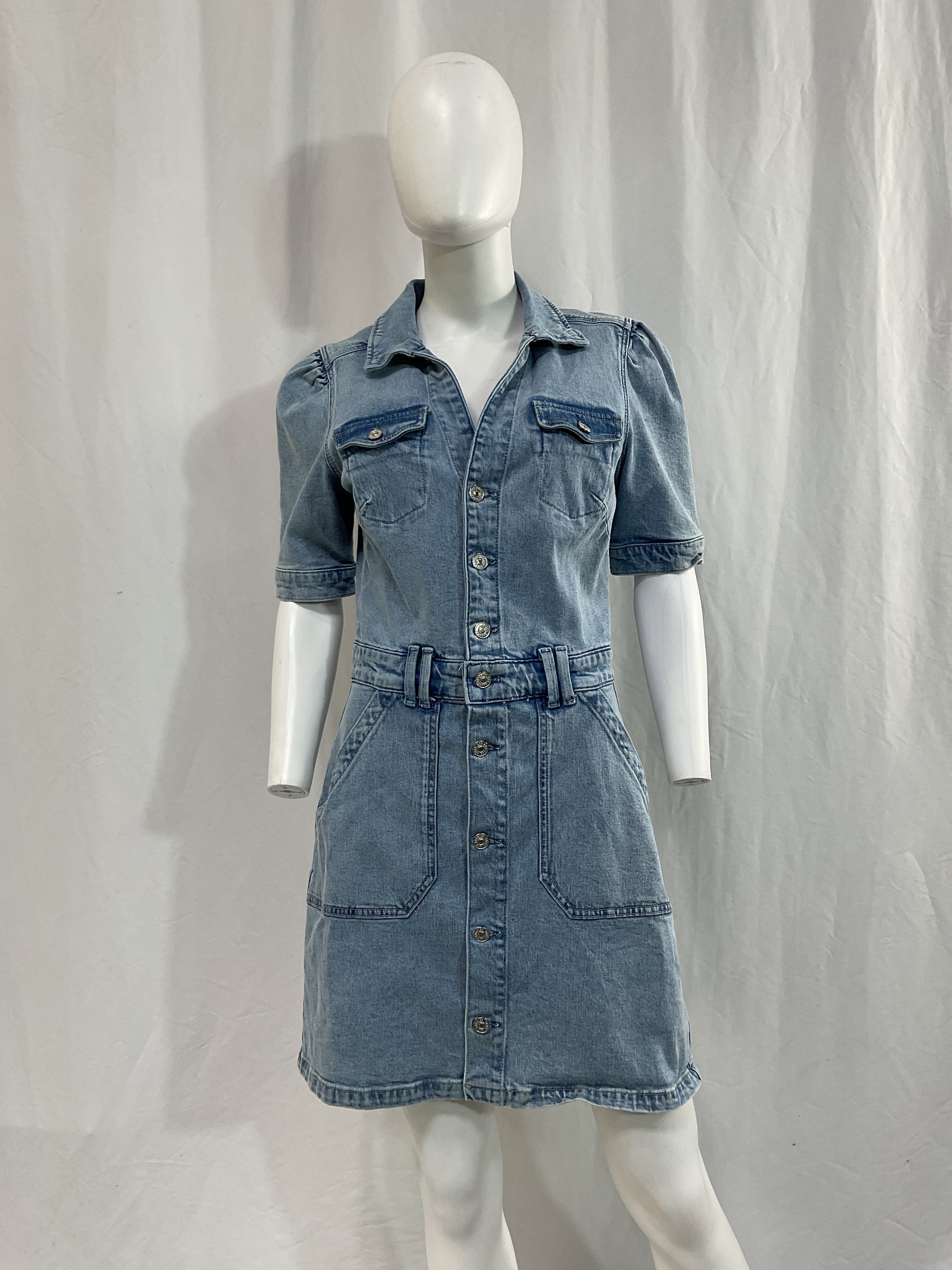 Mayslie Denim Dress In Alivia - Image 2