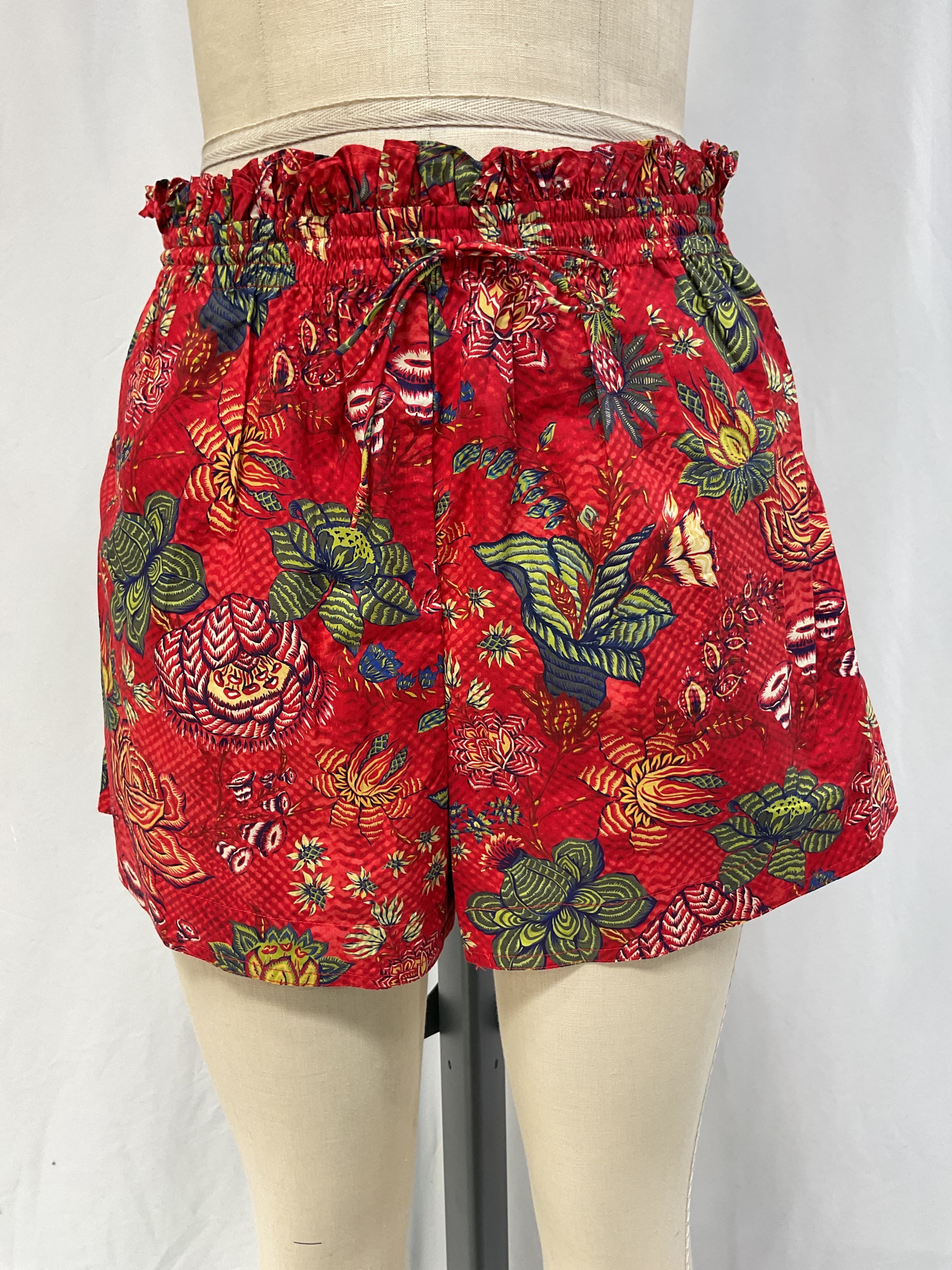 Devin Shorts In Hibiscus - Image 4